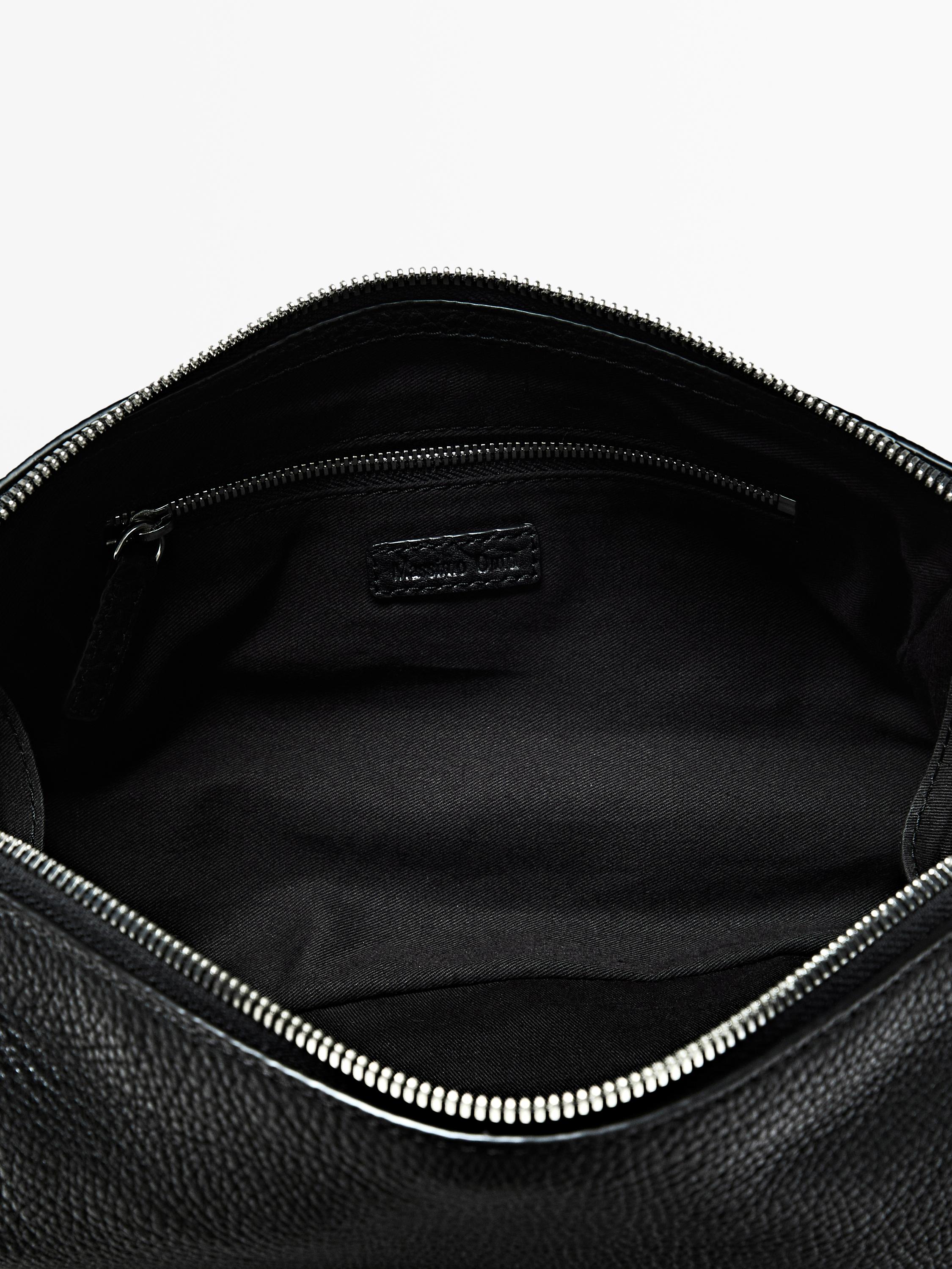 Nappa leather toiletry bag