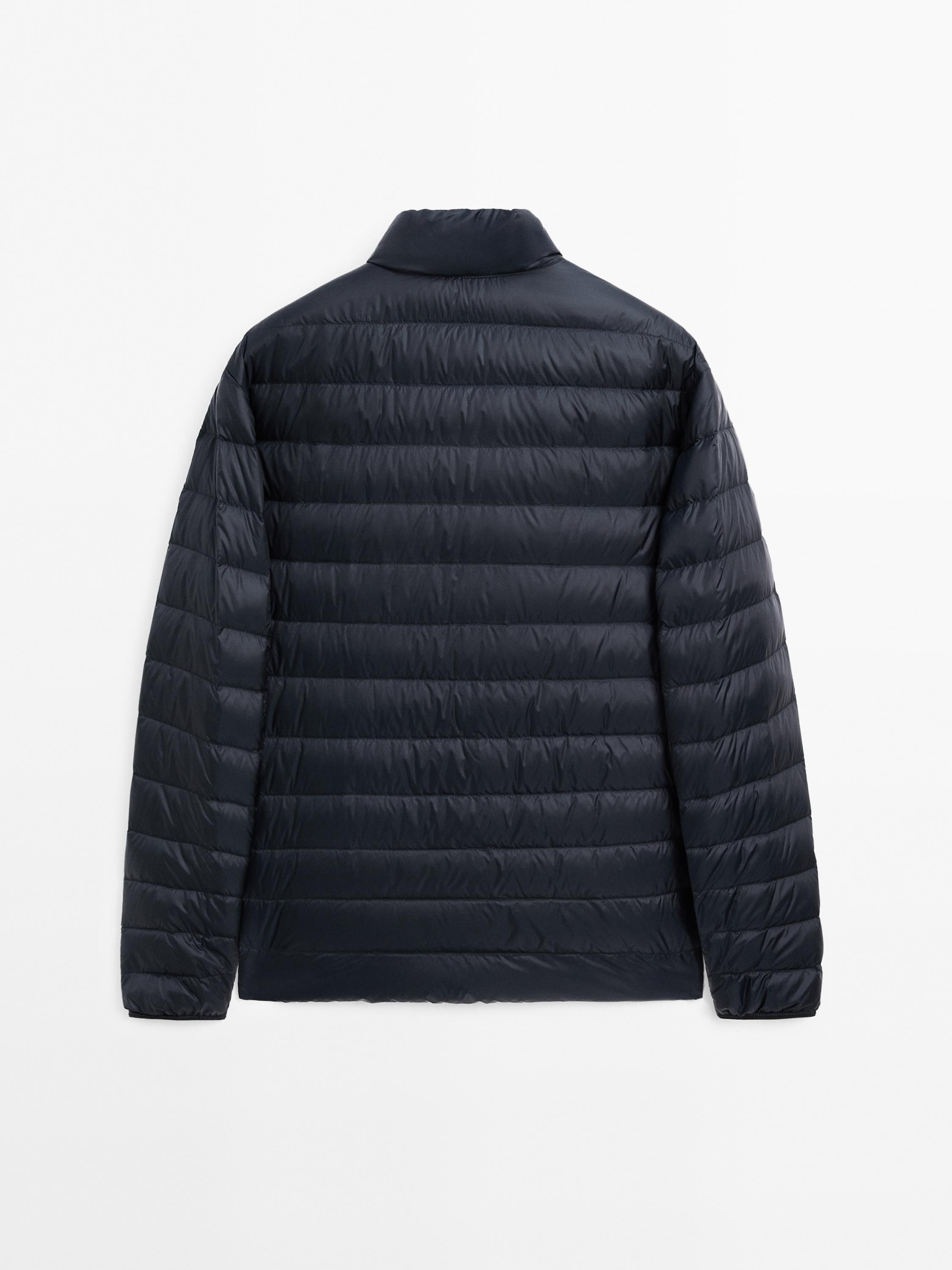 Foldable lightweight down puffer jacket