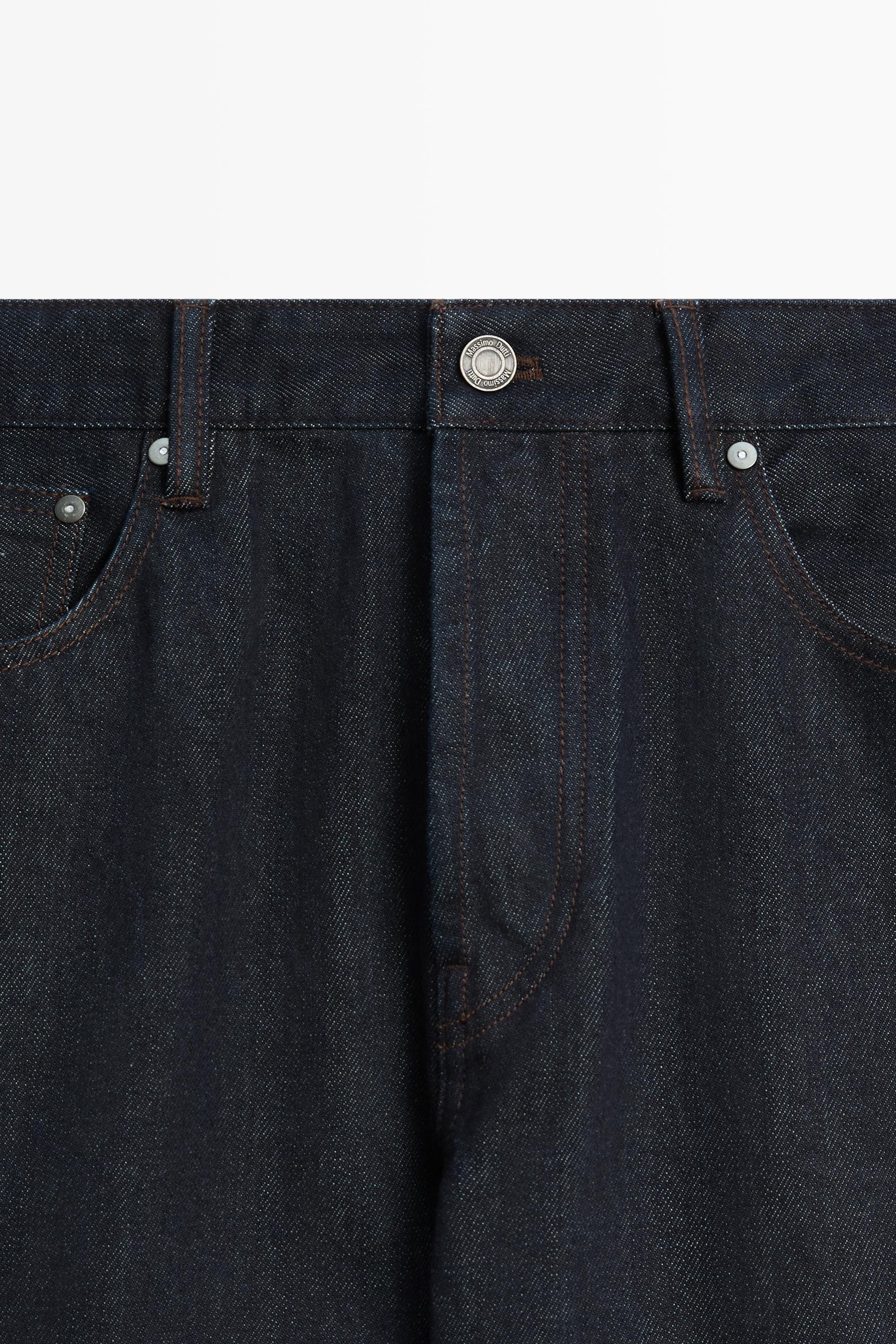 Selvedge-fit jeans — NAVY BLUE