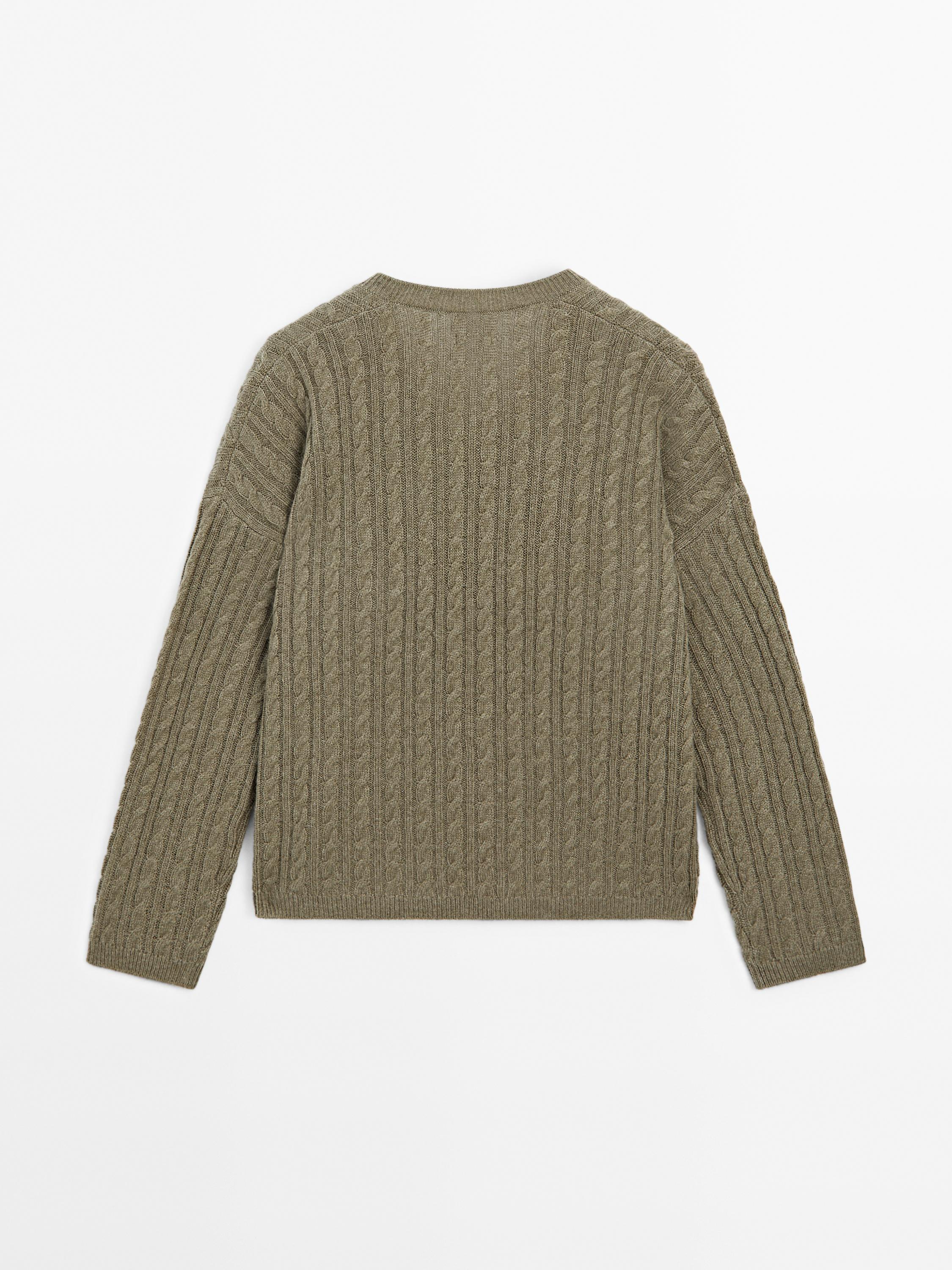 %100 kaşmir oversize triko kazak