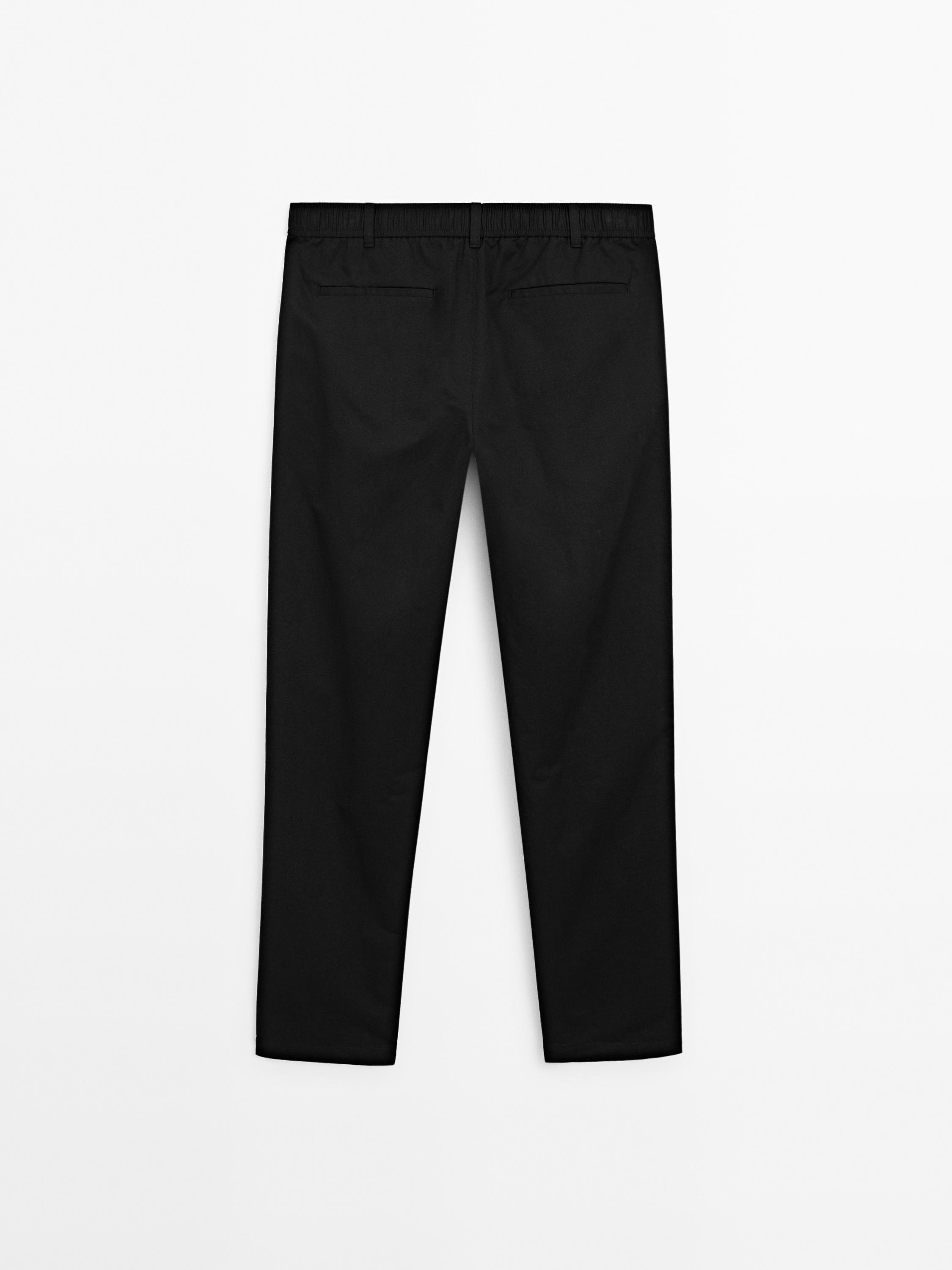 Quần jogger pha cốt-tông