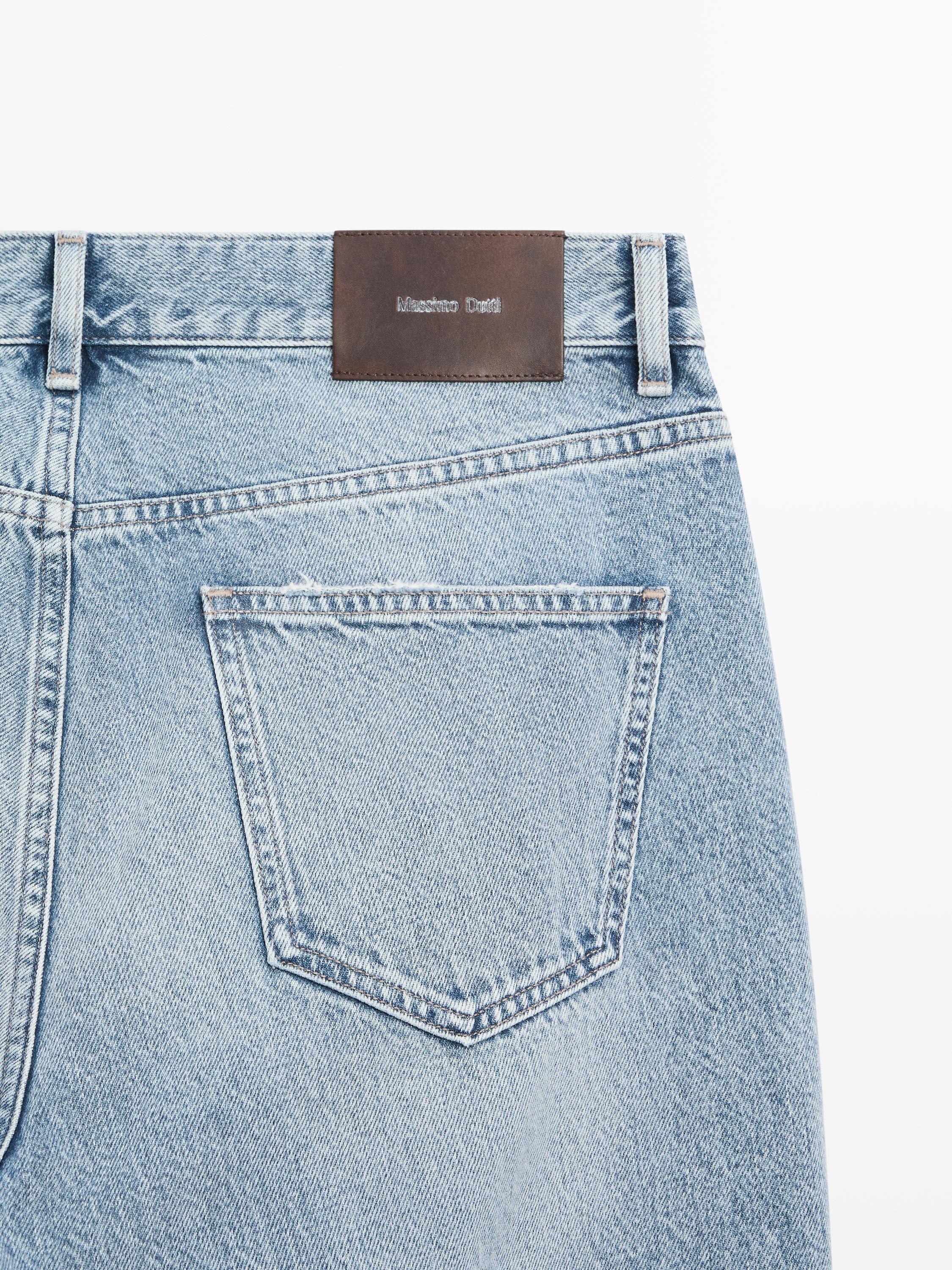 Straight-leg jeans — Light Blue