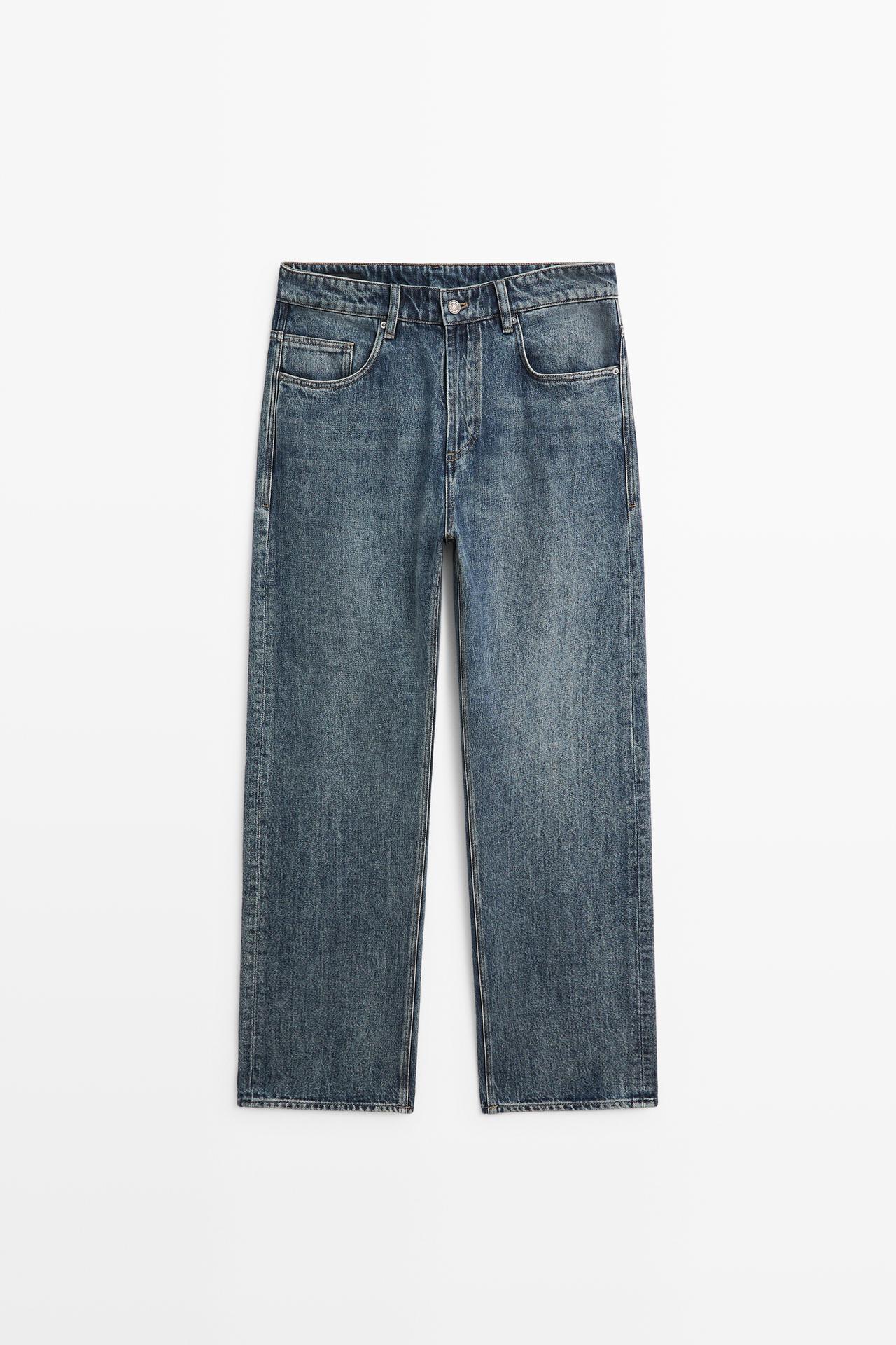 Relaxed-fit jeans — MEDIUM BLUE