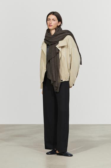 100% Cashmere scarf — BROWN 1