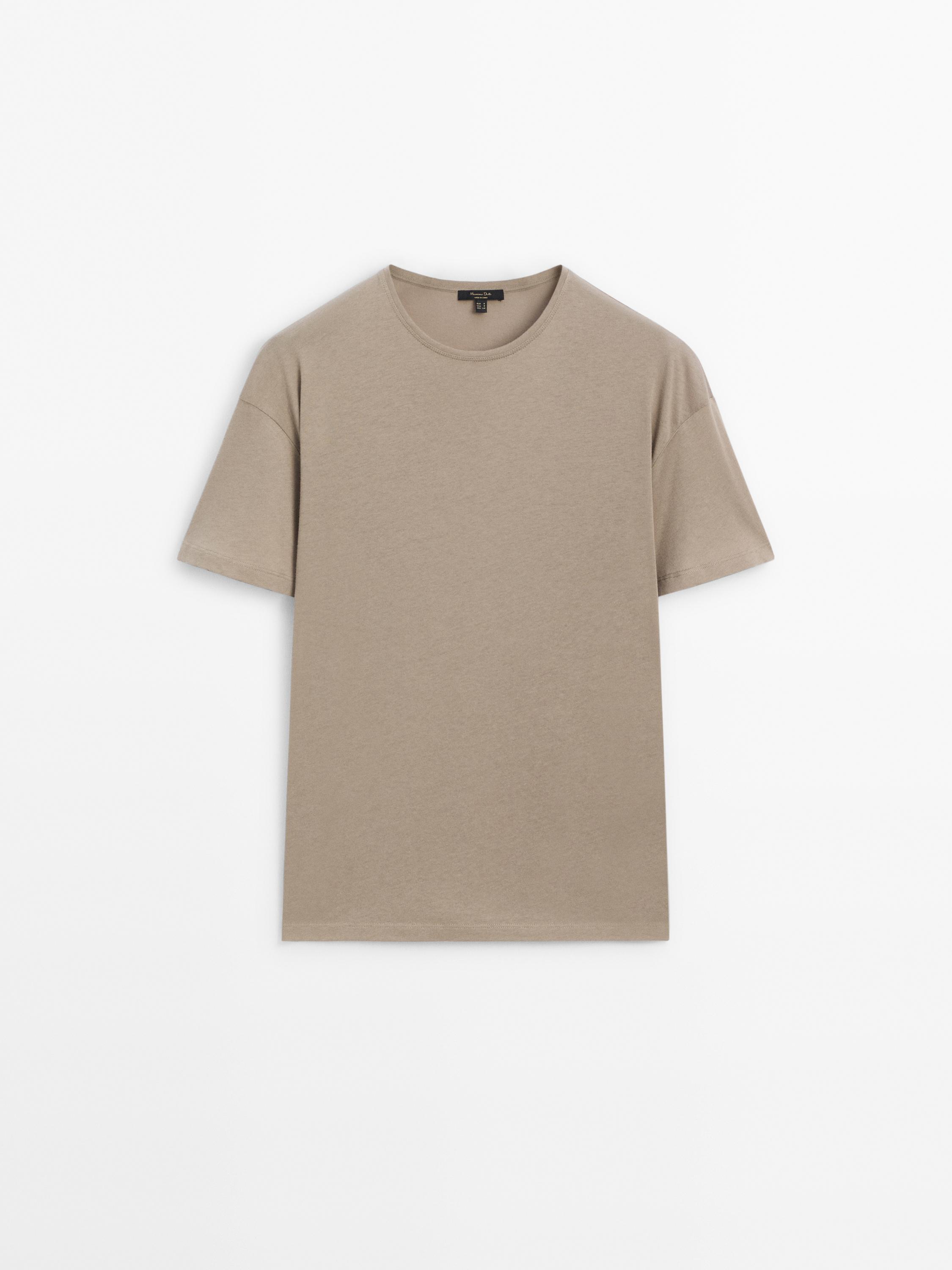 T-shirt twisted 100 % coton