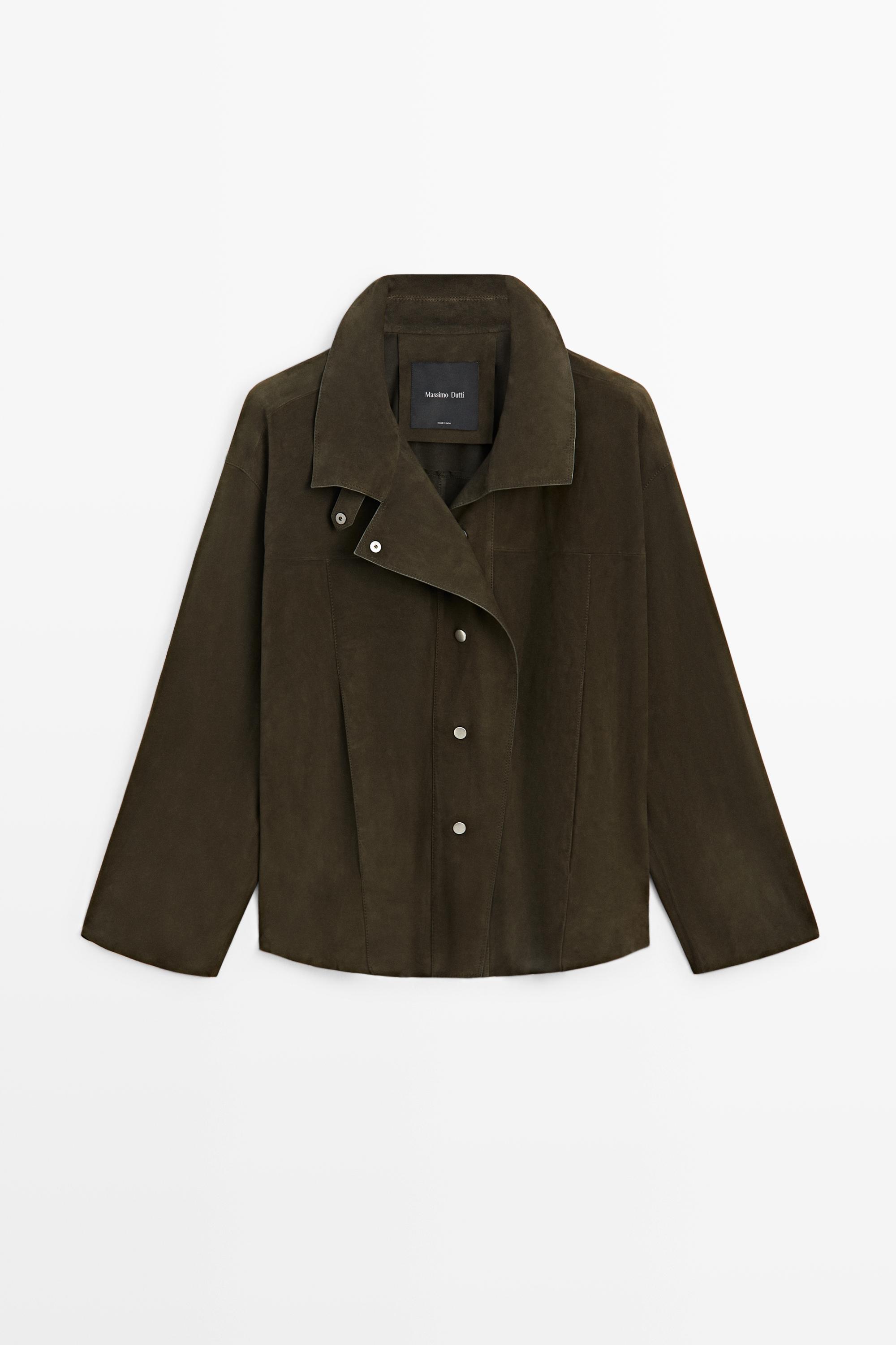 Women's Leather Jackets - Massimo Dutti - US