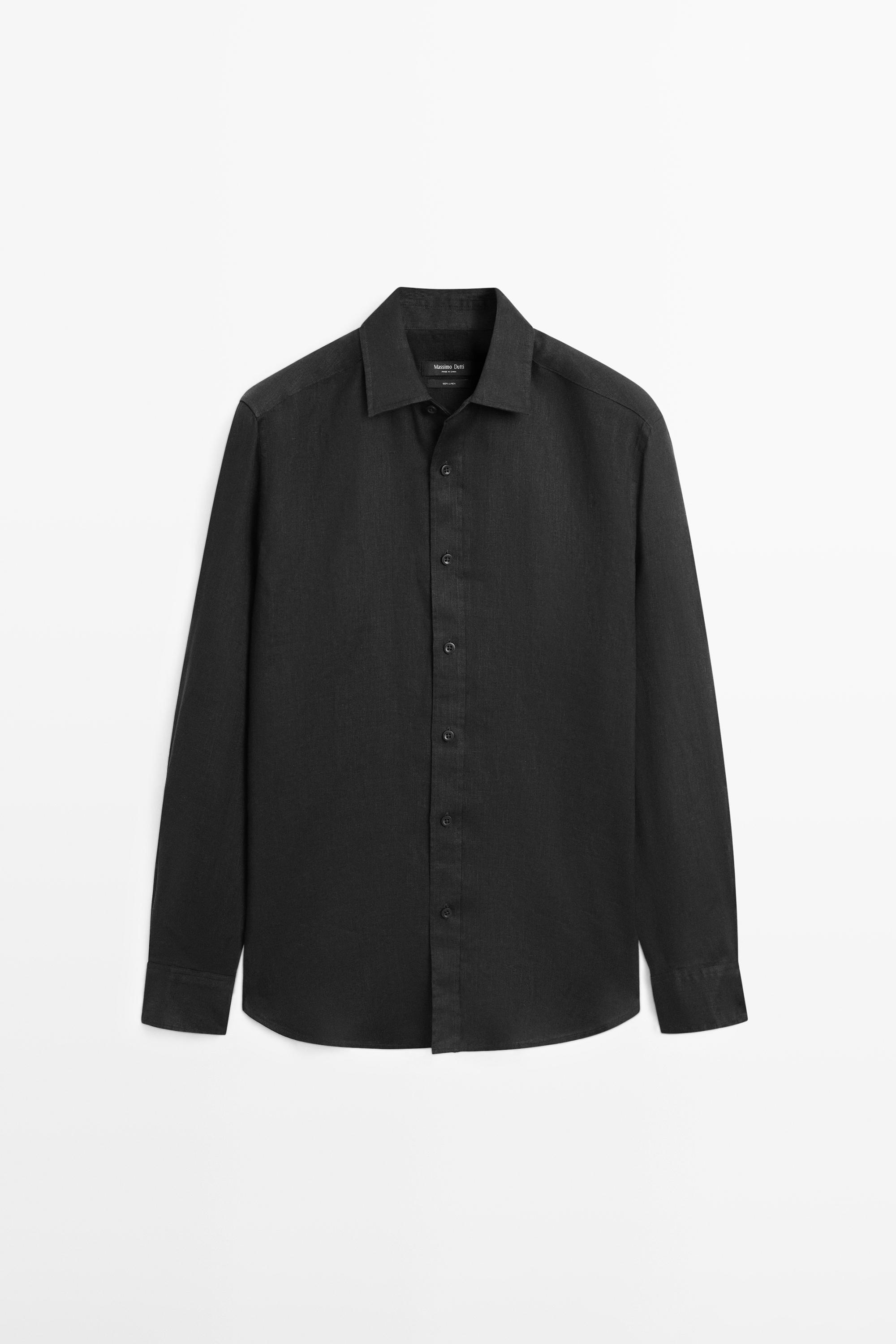 BLACK SHIRTS - Massimo Dutti - US BLACK SHIRTS - Massimo Dutti - US