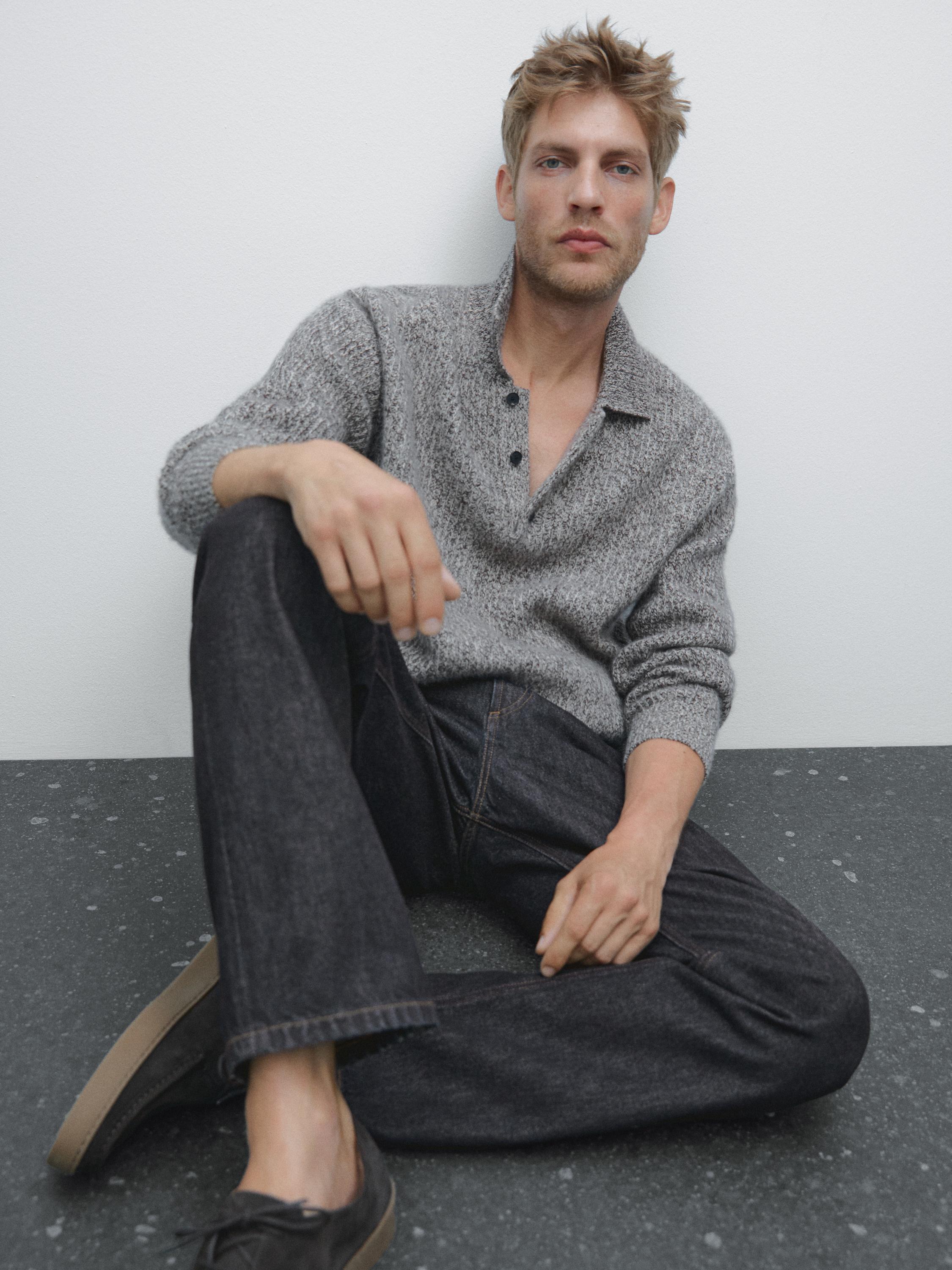 Relaxed-fit jeans — NAVY BLUE