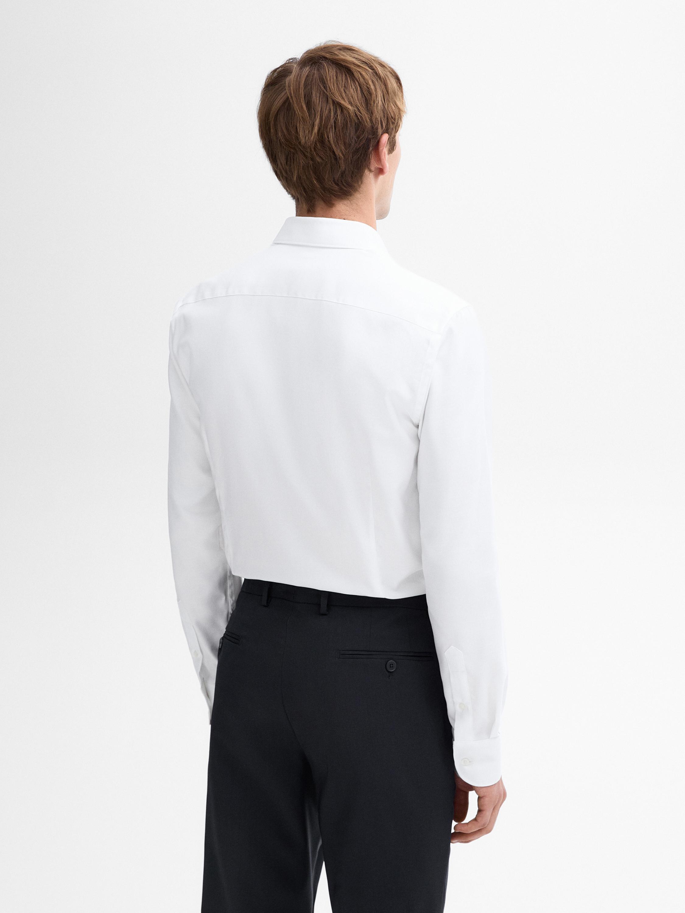 Slim fit easy iron Oxford shirt