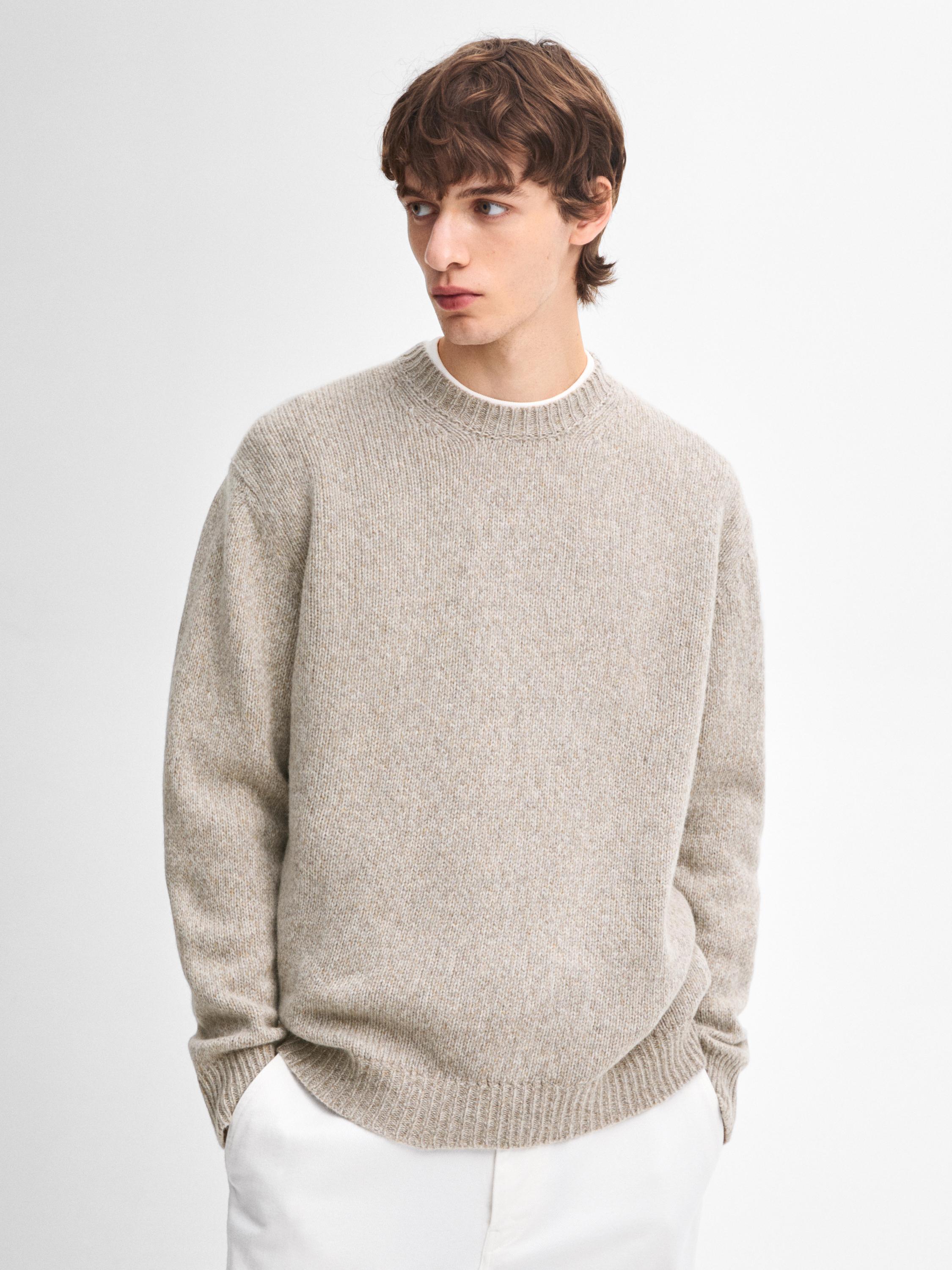 Men s Crew neck jumpers Massimo Dutti