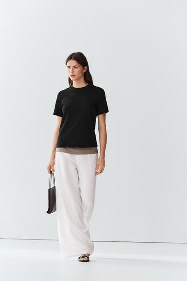 Short sleeve interlock T-shirt — BLACK 5