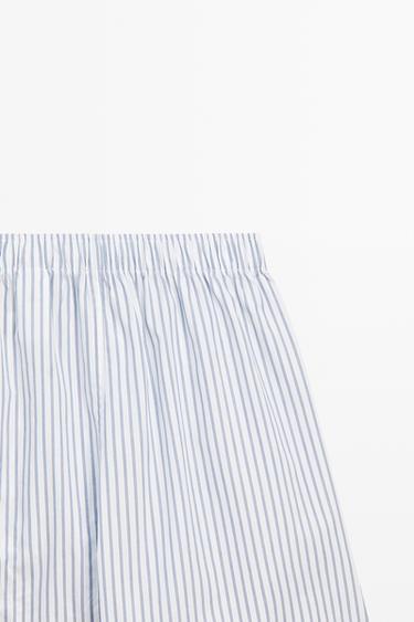 100% cotton striped boxers — WHITE 4
