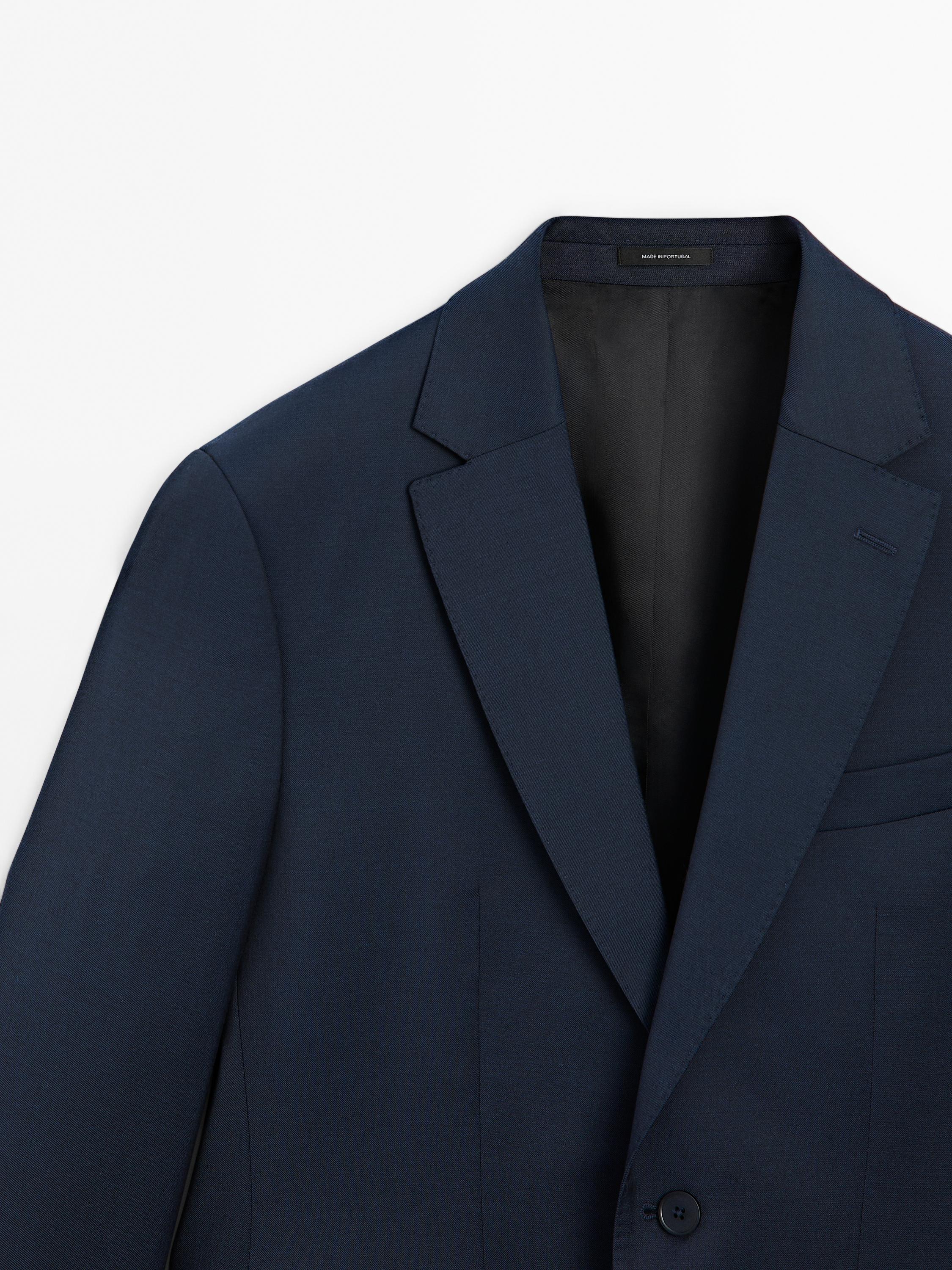 Traje-blazerra, % 100 artilezkoa