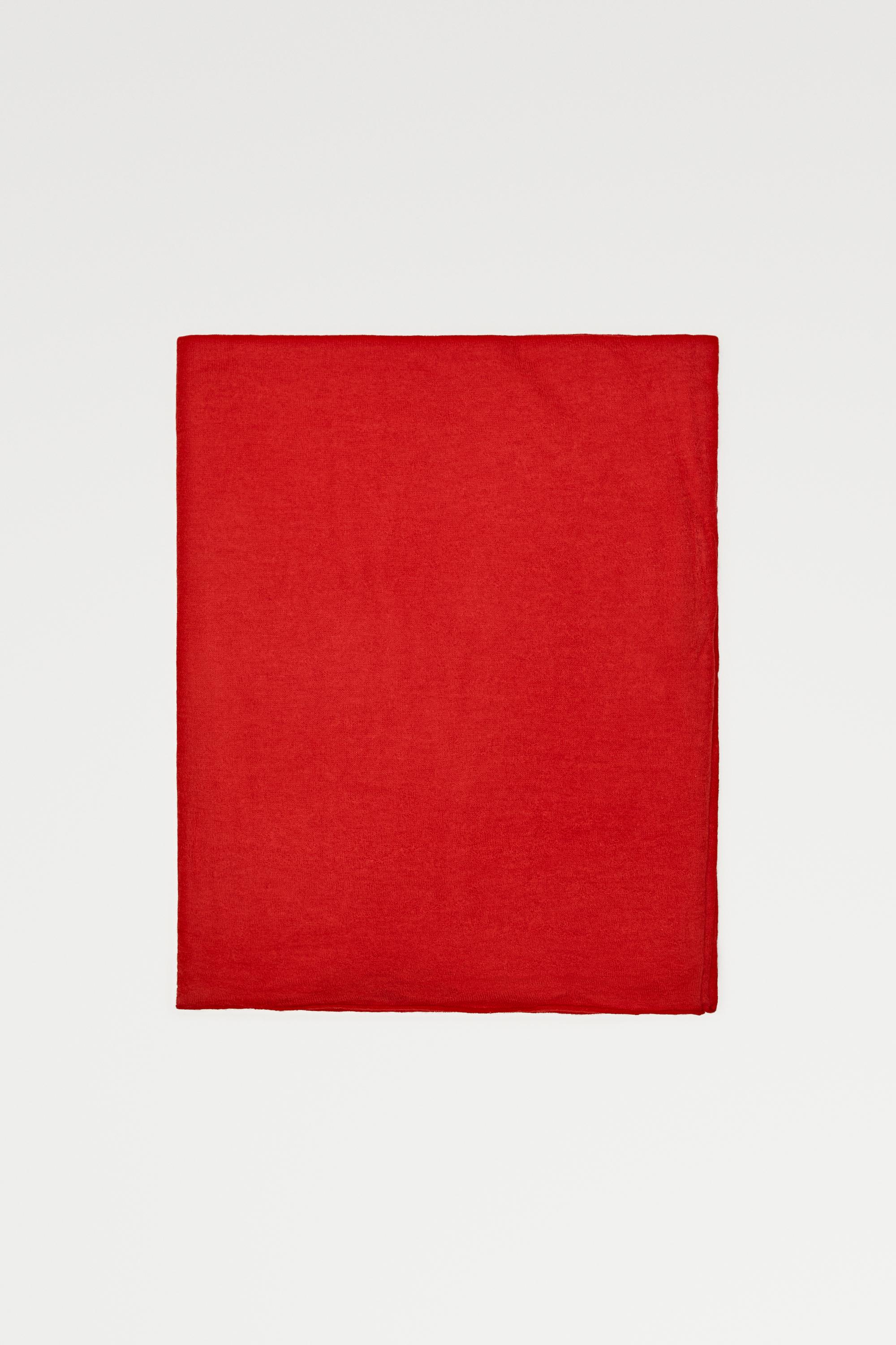 100% Cashmere scarf — RED