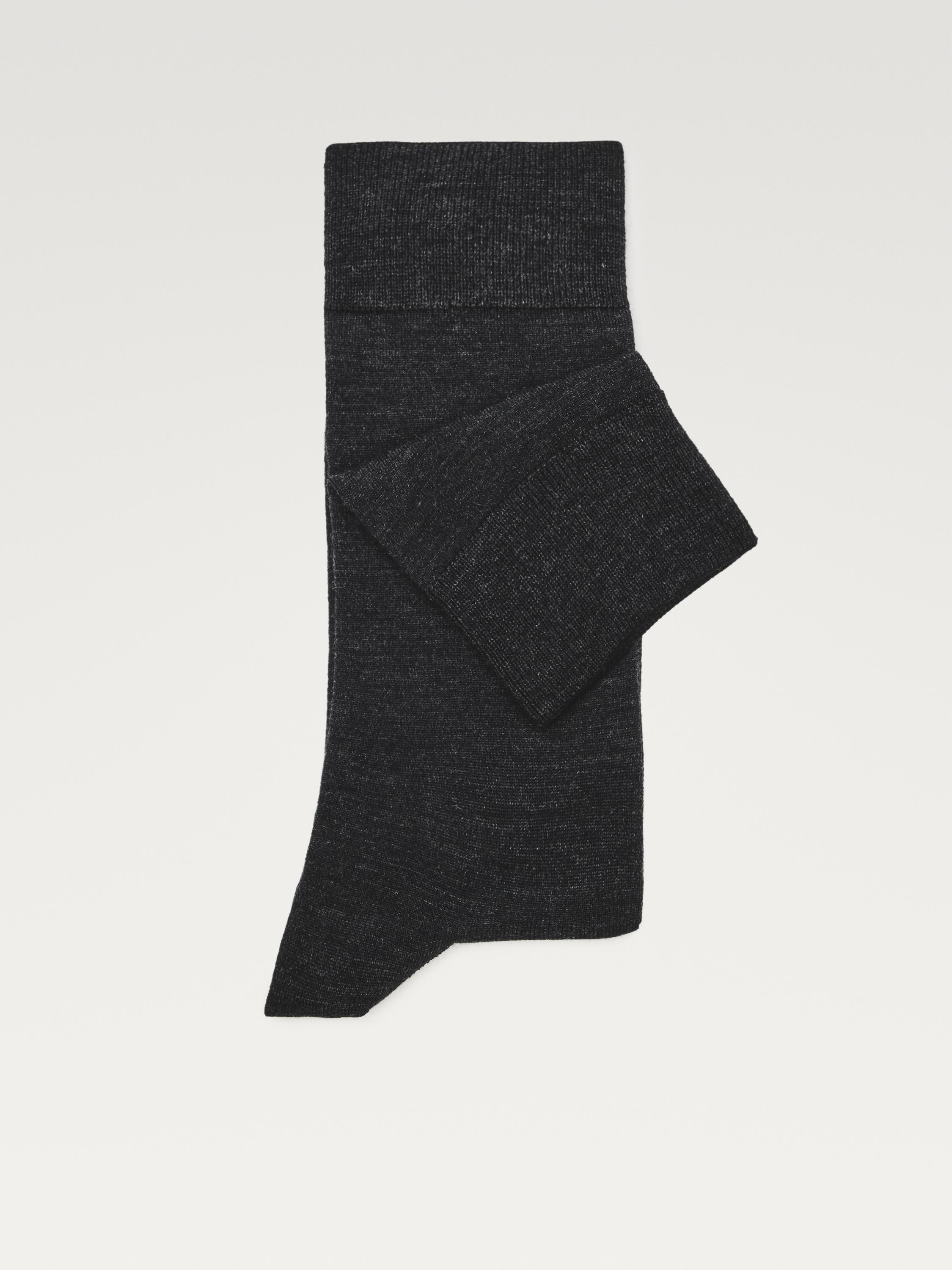 Wool blend socks — GREY