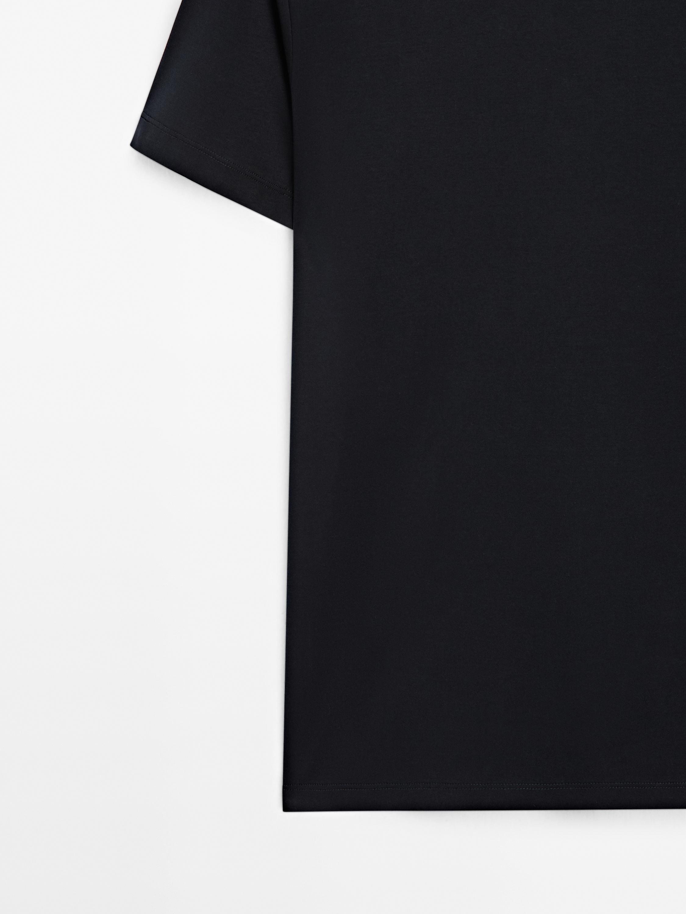 100% mercerised cotton T-shirt
