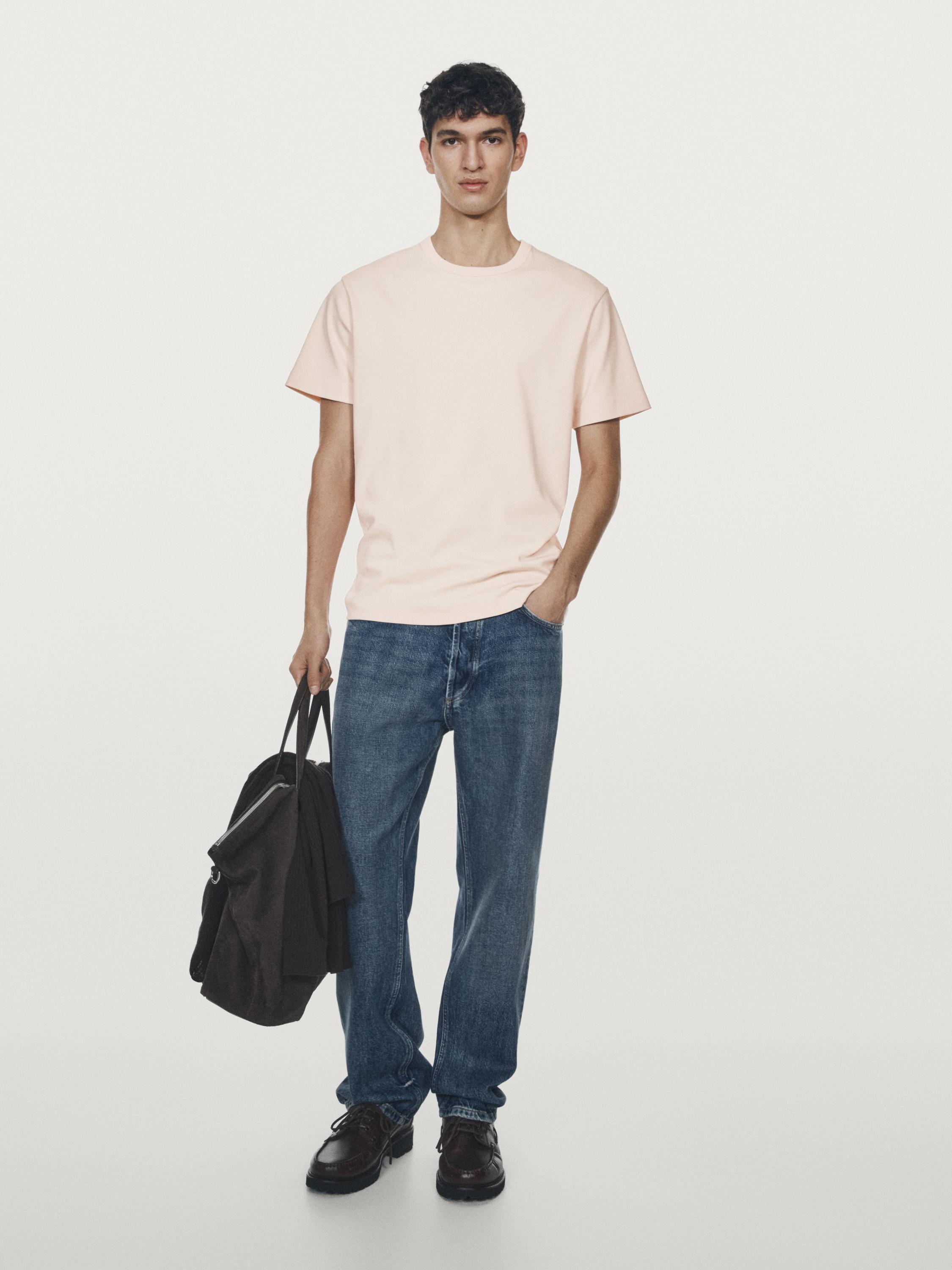 100% cotton short-sleeve T-shirt — 0-980