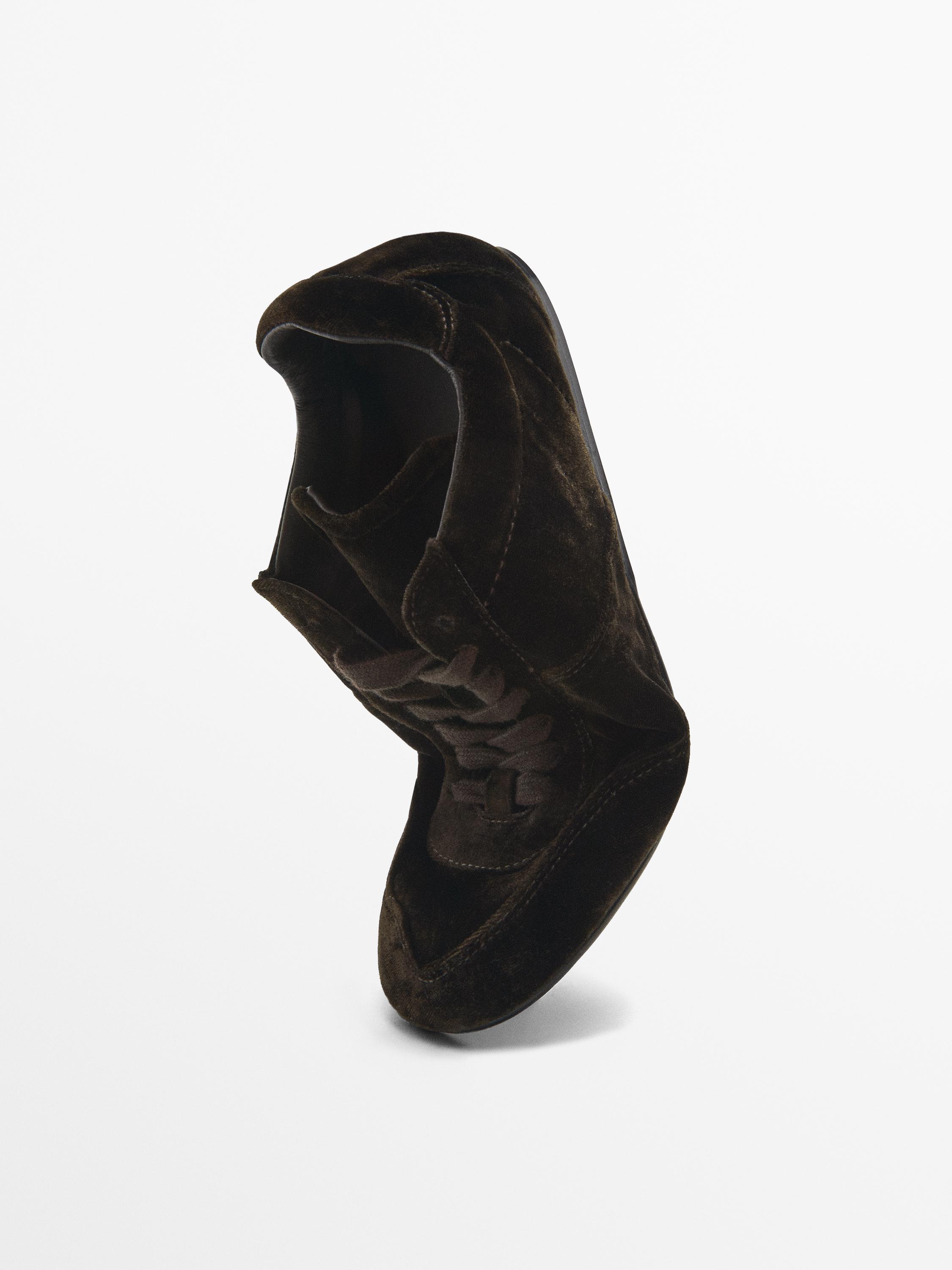 Velvet trainers