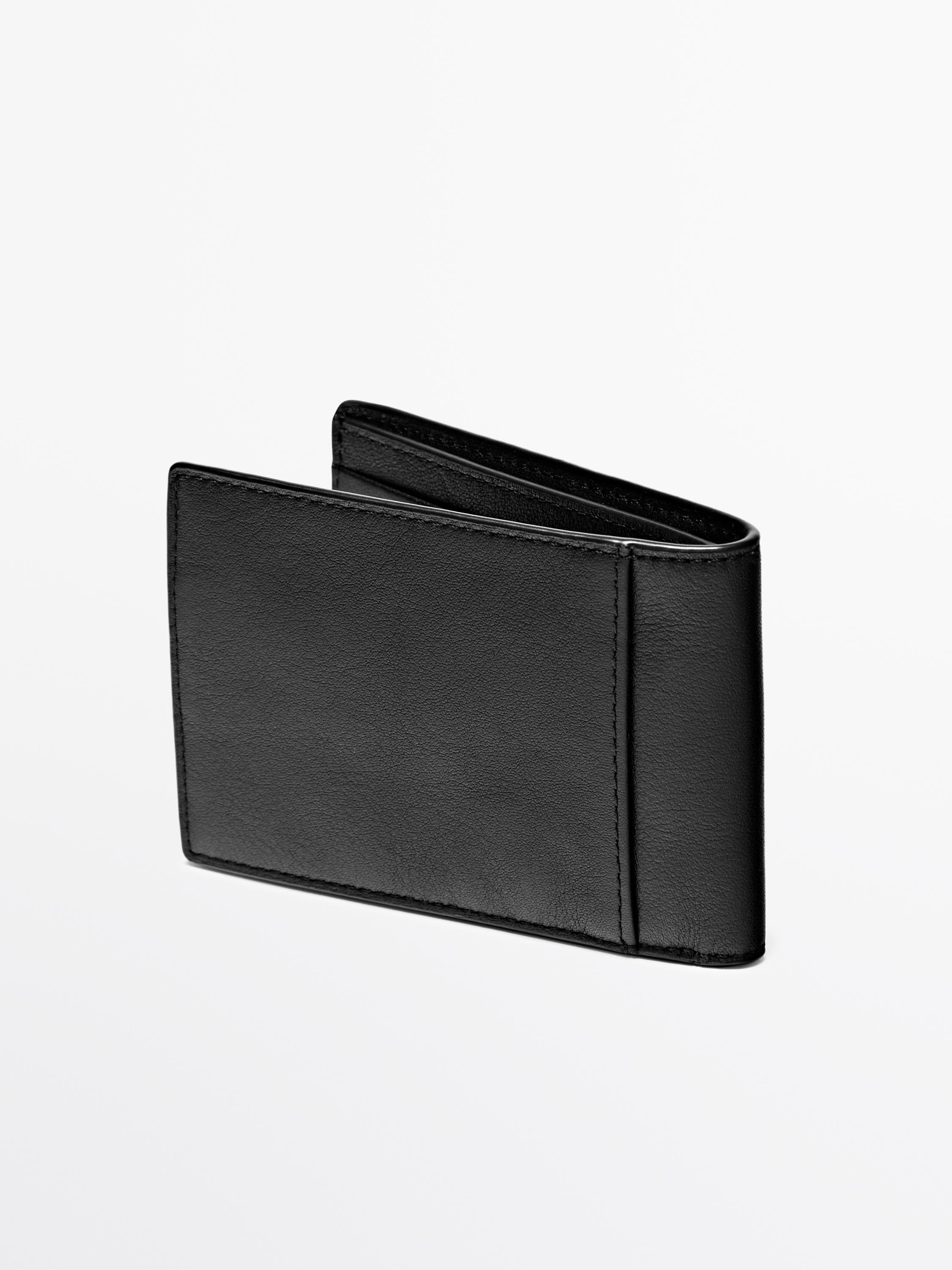 Brieftasche Querformat Leder Nappaleder