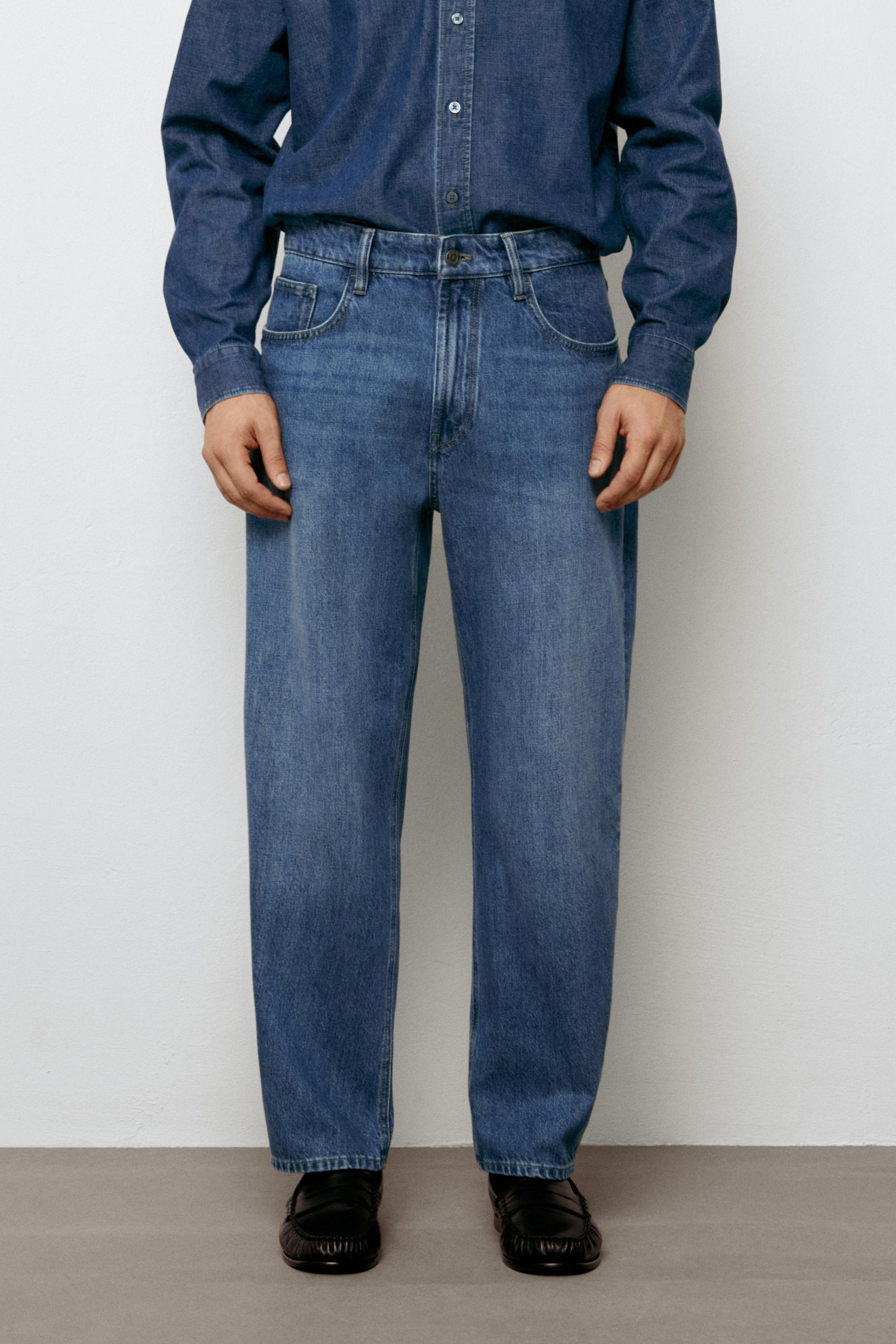 Barrel fit jeans