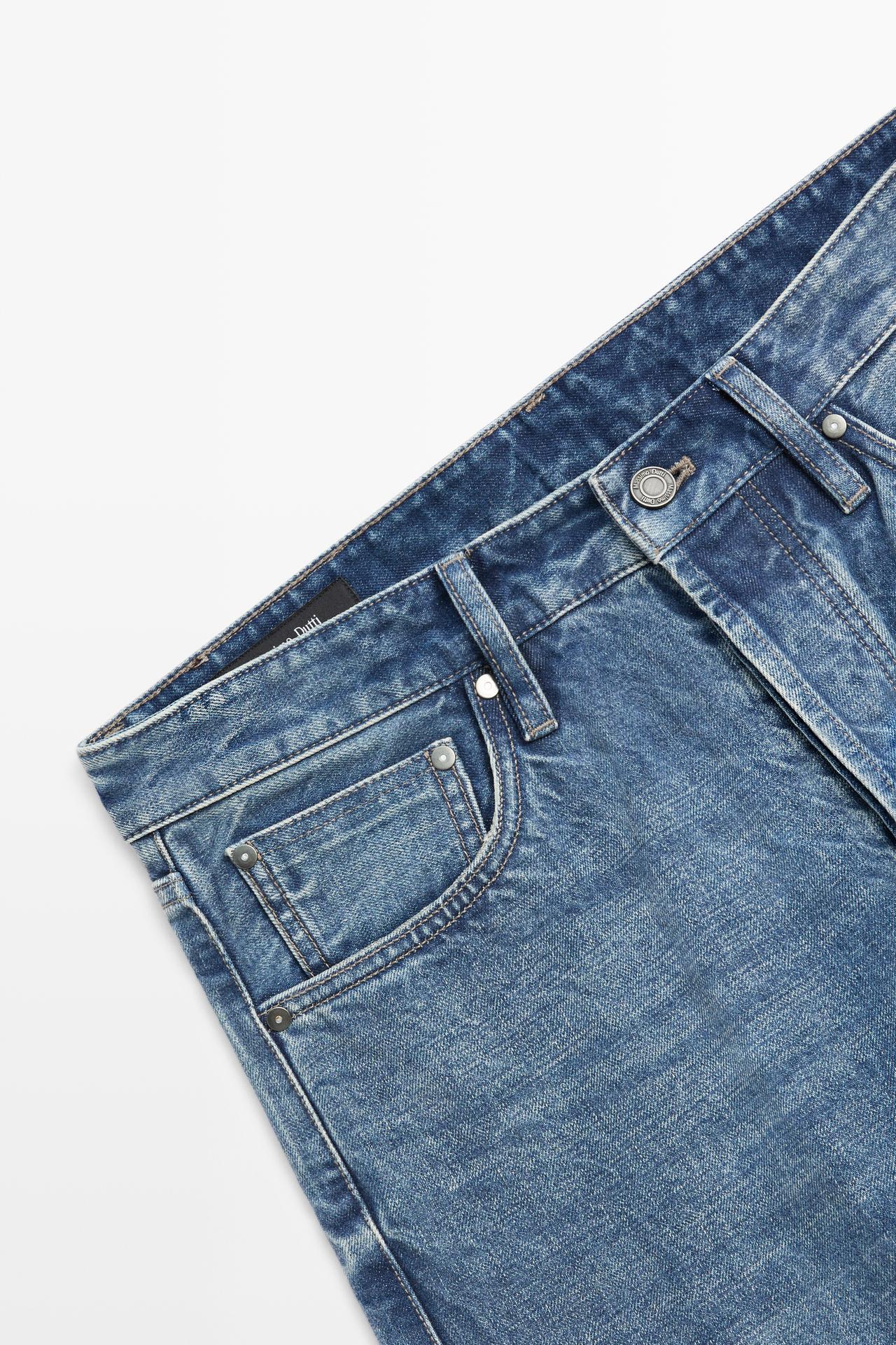 Selvedge fit jeans — BLUE