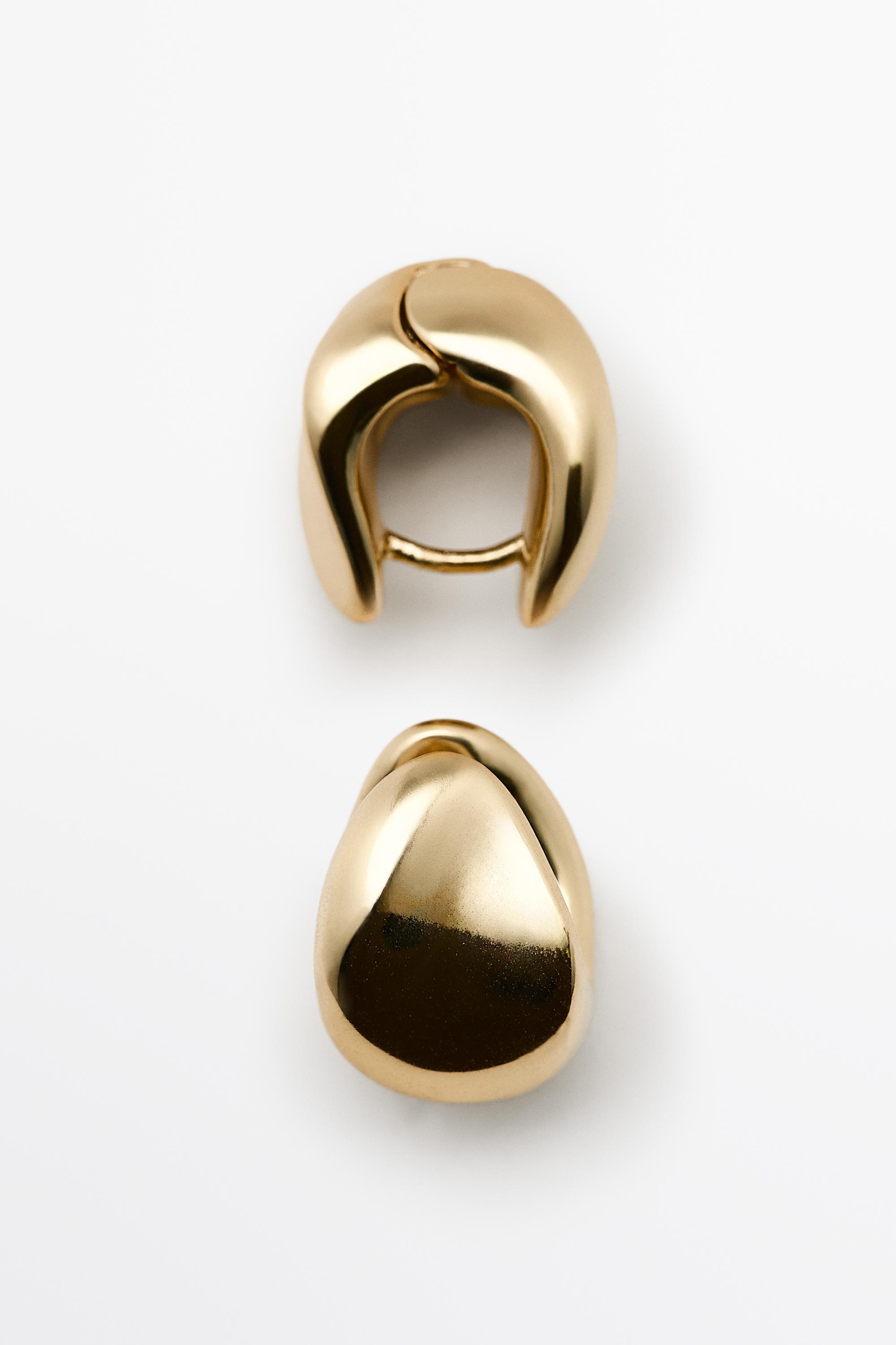 XS Bold Hoop Earrings — GOLDEN