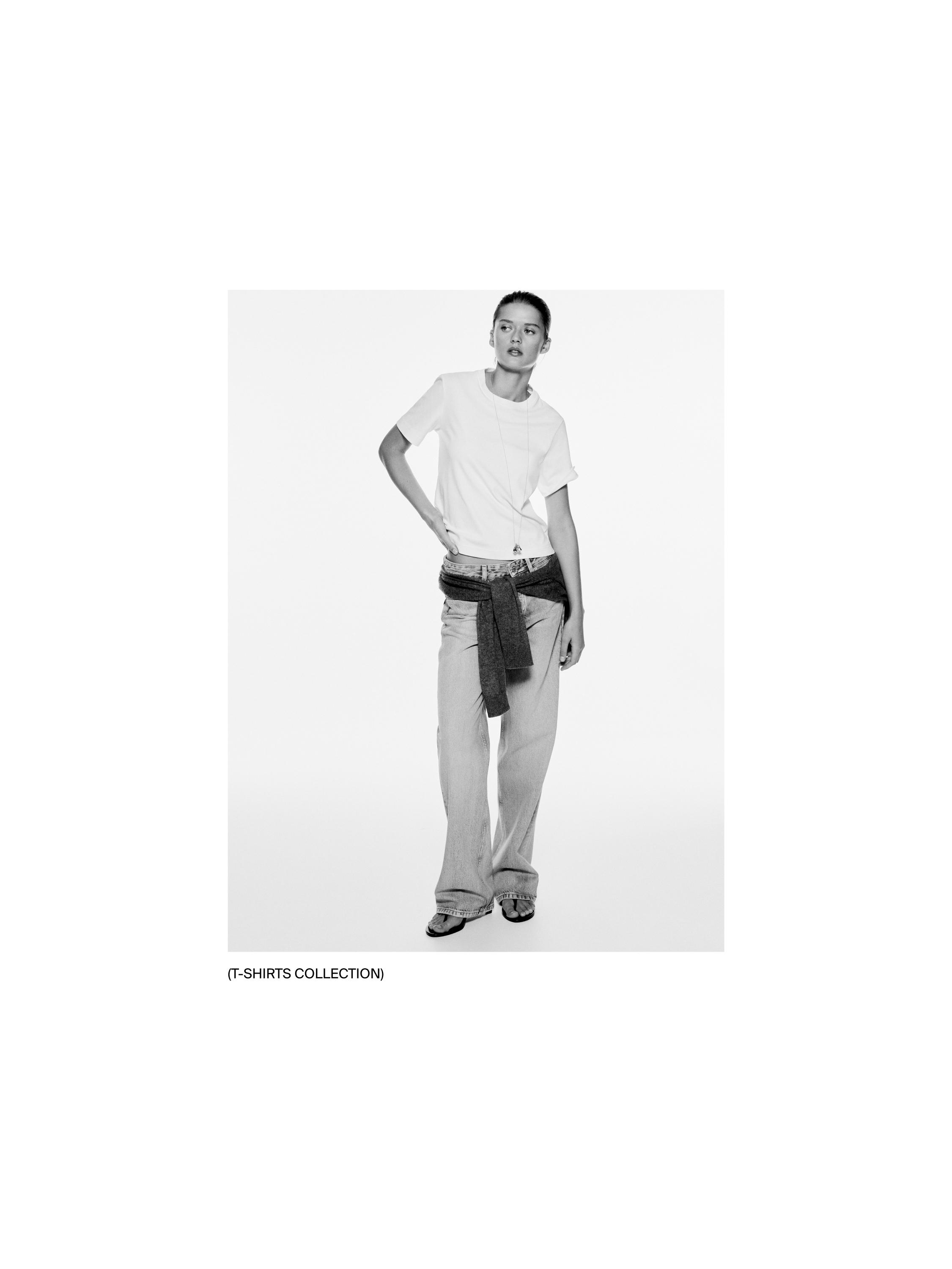 Short sleeve interlock T-shirt — Off white