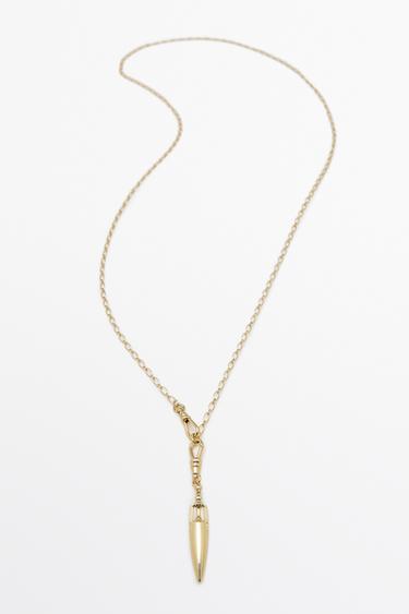 Amphora pendant necklace — GOLDEN 2