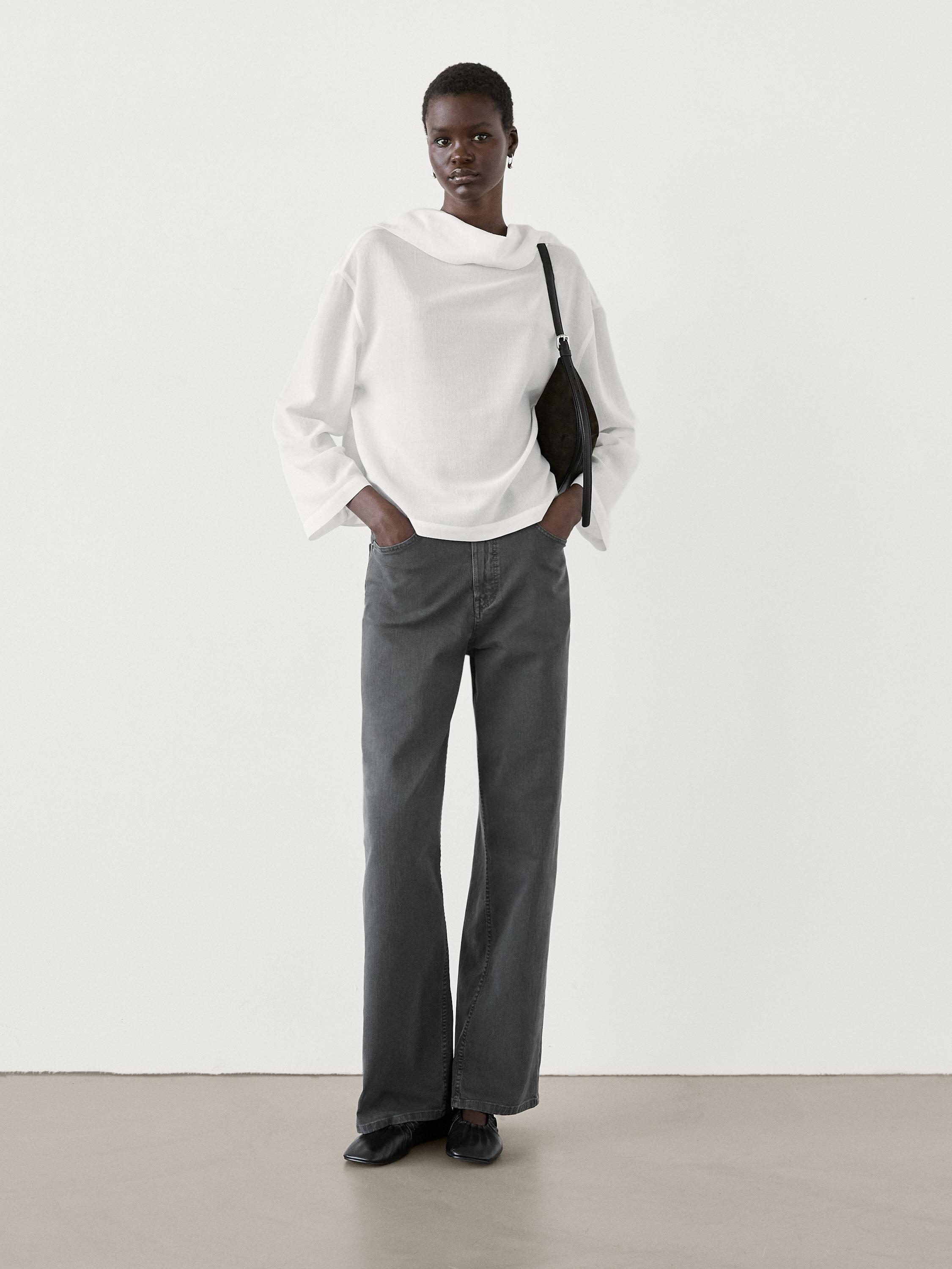 Basic White Shirts for Women Massimo Dutti