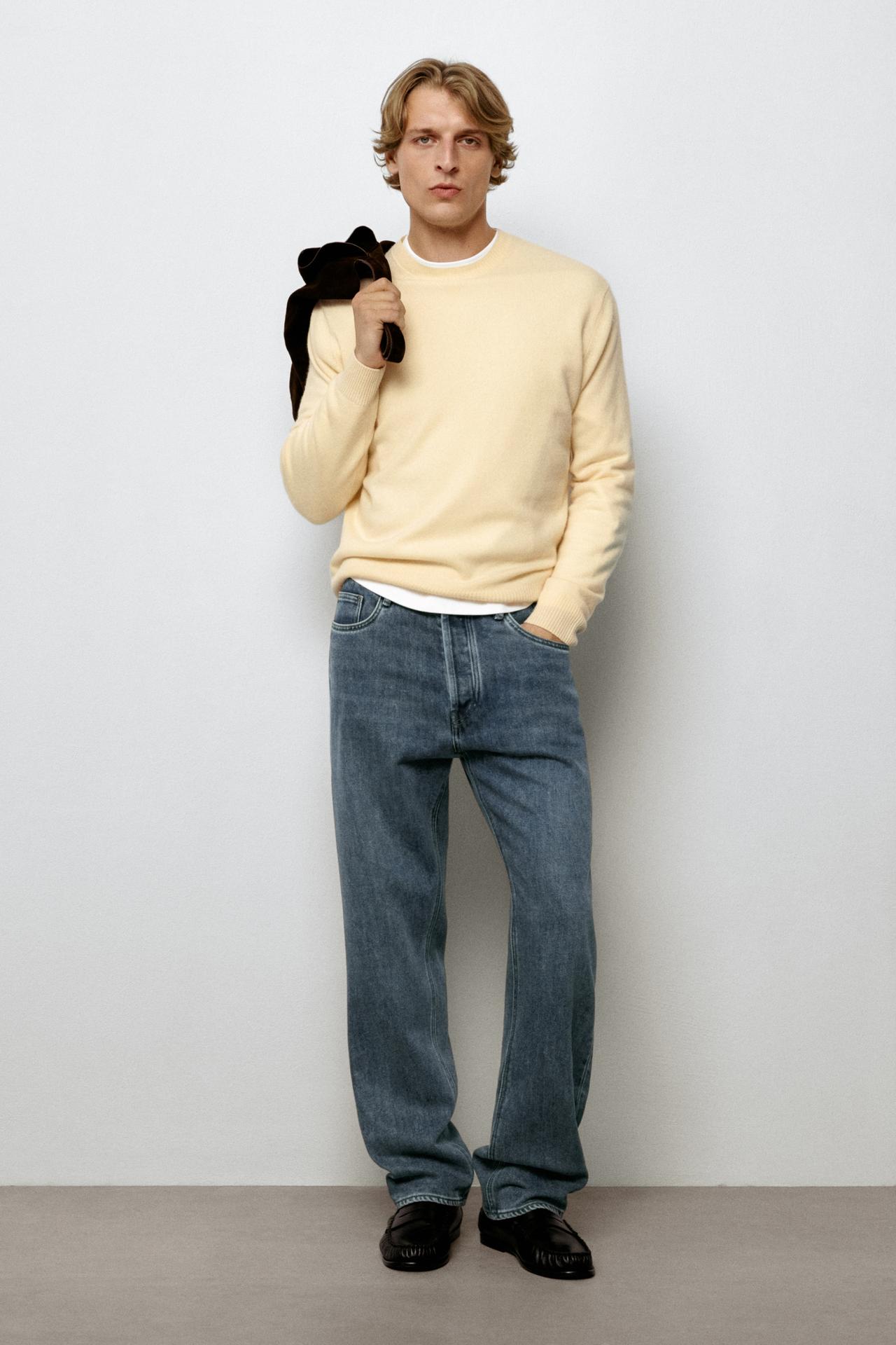 Straight-leg jeans — MEDIUM BLUE