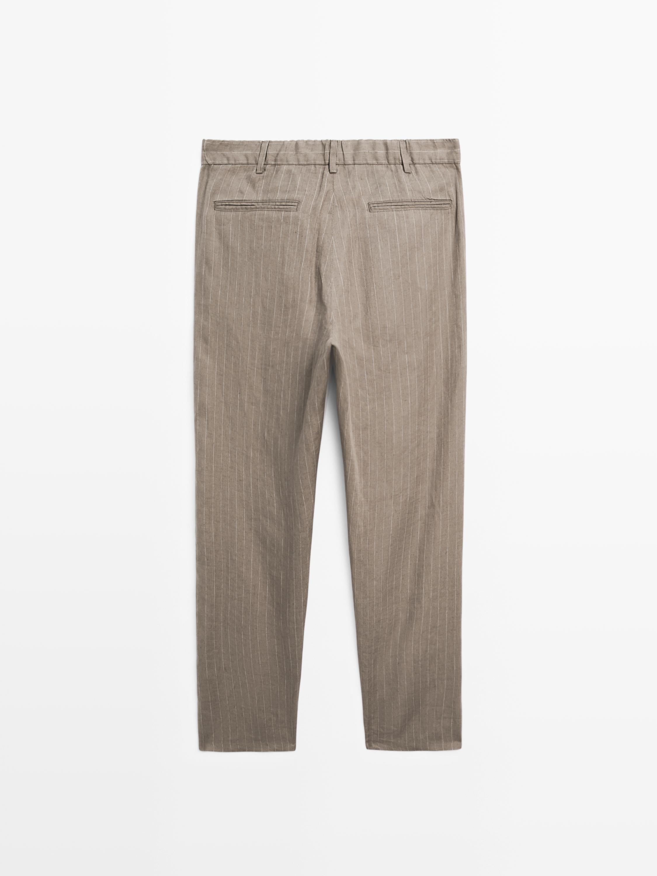 Pantalons ratlles 100% lli