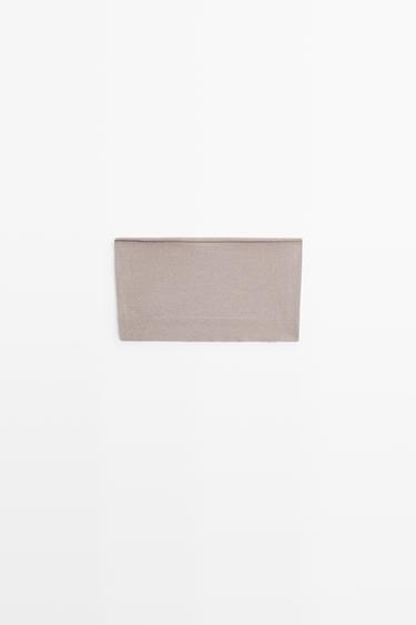 Button-detail bandana - STUDIO — MOLE BROWN 4