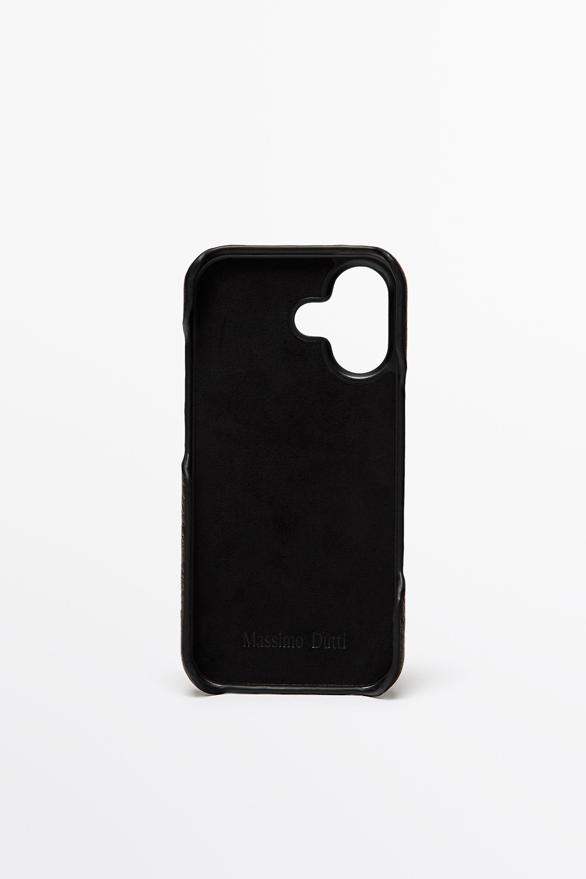 Θήκη iPhone 17 από δέρμα νάπα με υφή