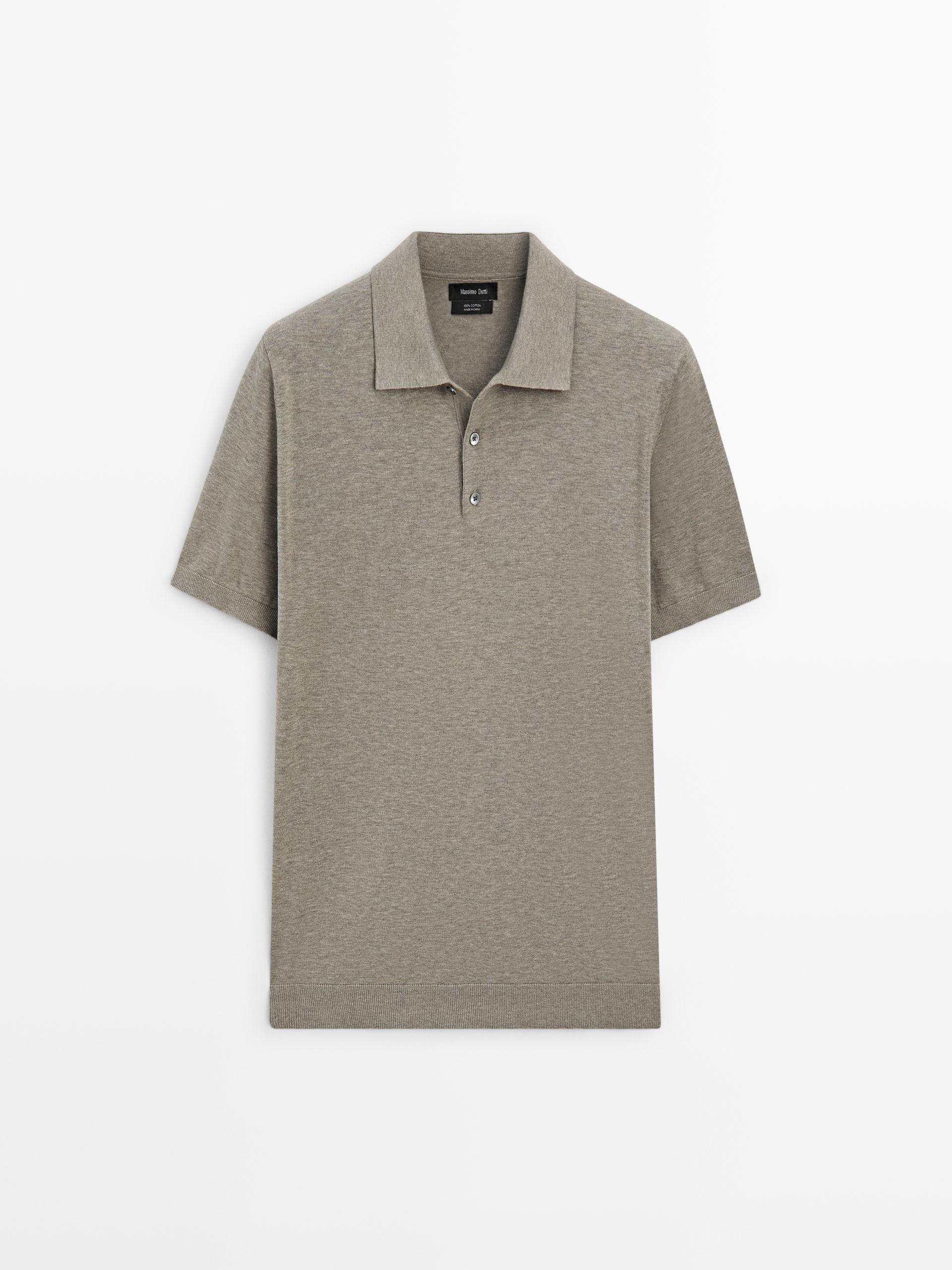 Espresso Couture Polo Denim Knit