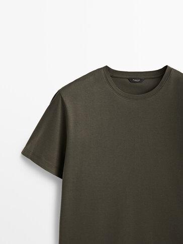 100% mercerised cotton T-shirt