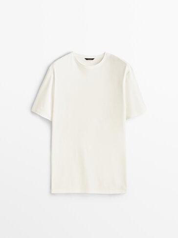 100%絲光棉 T 恤