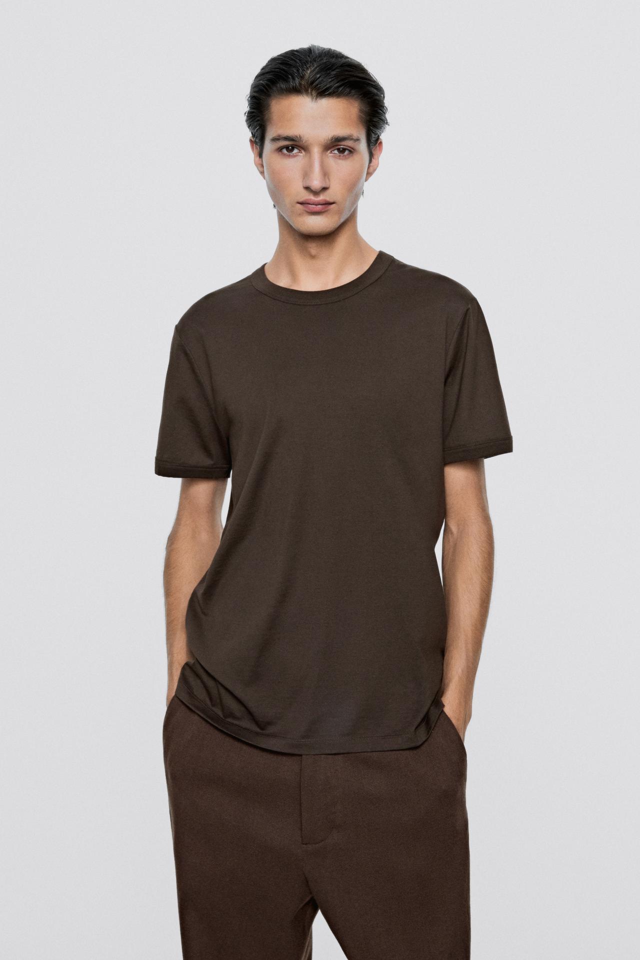 100% cotton short sleeve T-shirt - LIMITED EDITION — Chocolate