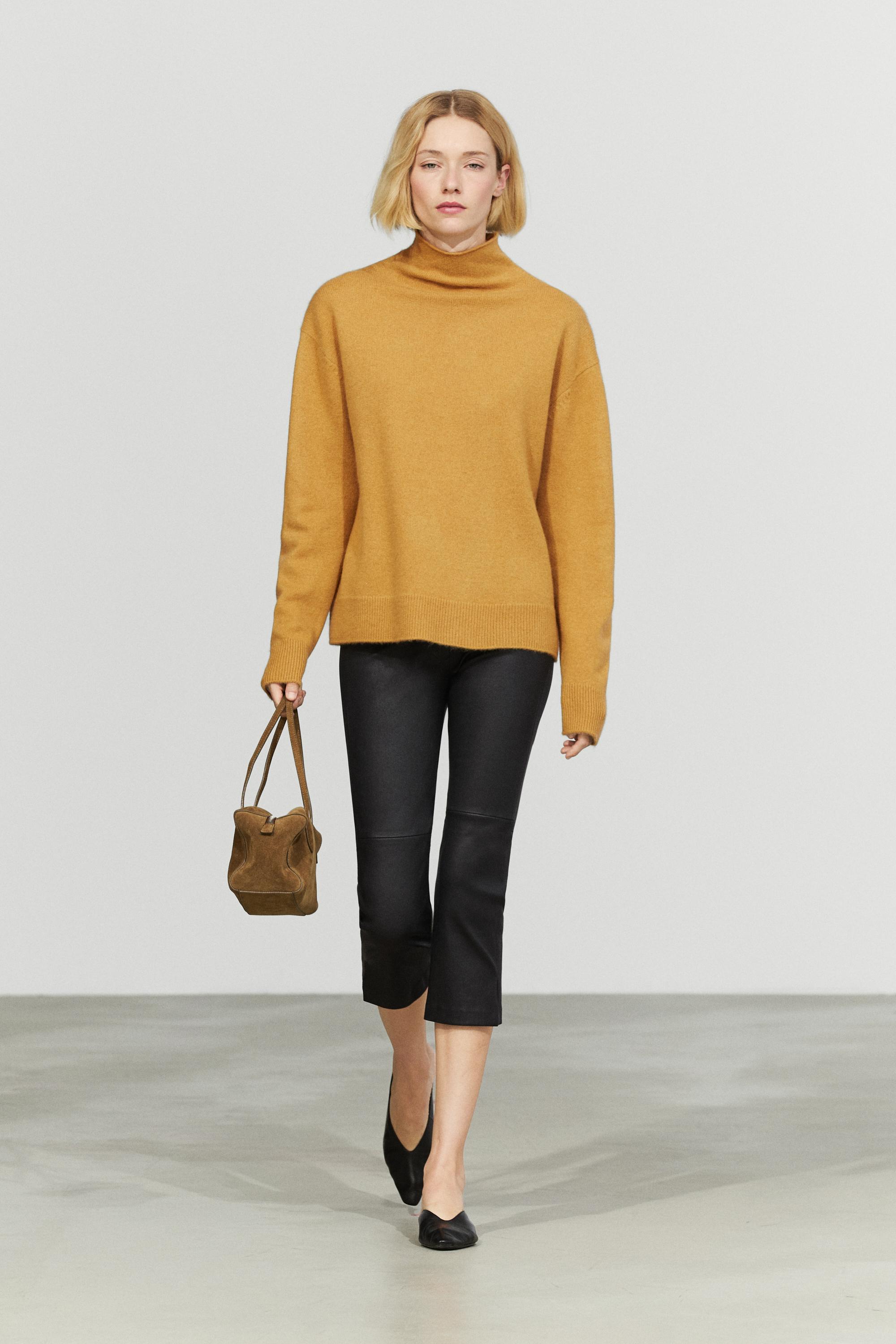 Pull oversize en maille 100 % cachemire