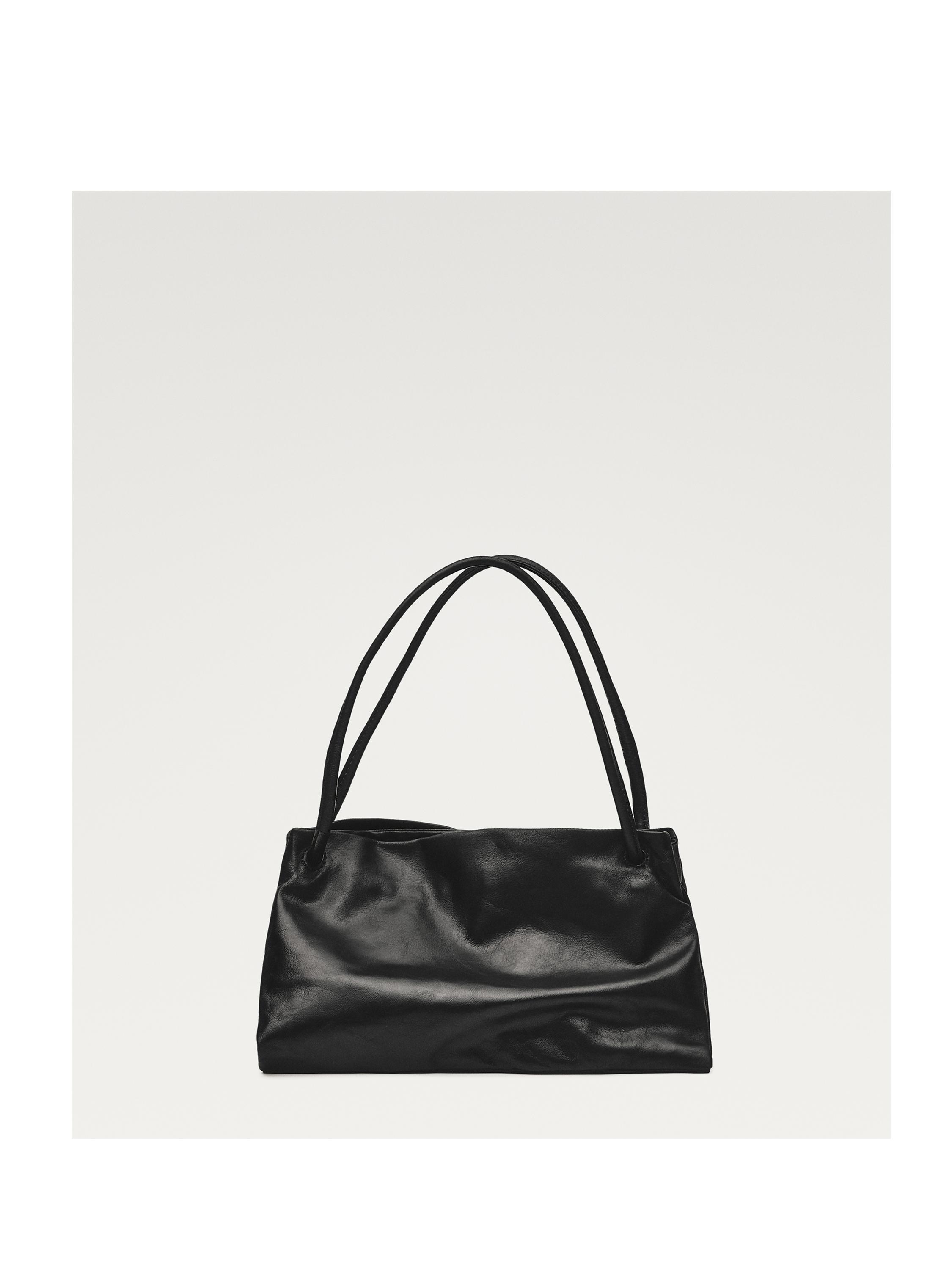 Bolso pequeño compartimentos piel napa