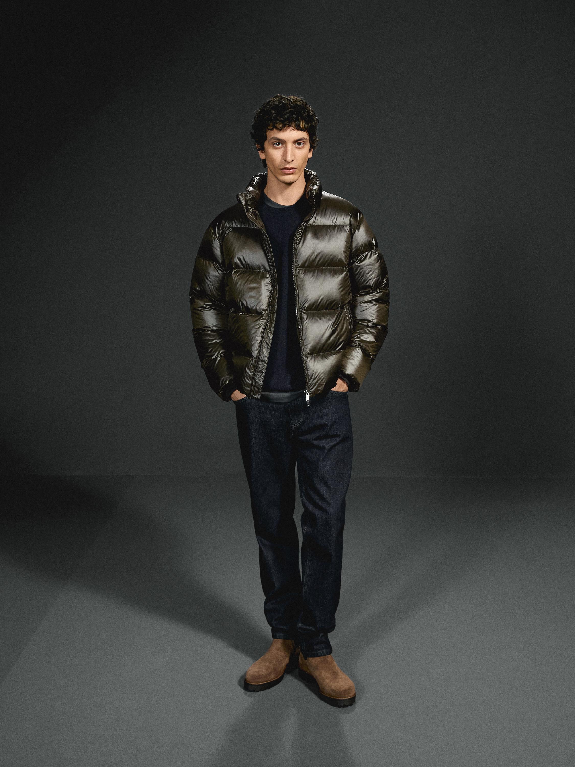 Geacă de puf matlasată