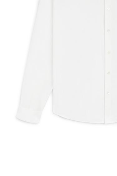 Regular fit stand collar shirt - LIMITED EDITION — WHITE 8
