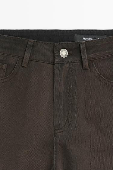 Kick flare fit pants — Chocolate 9