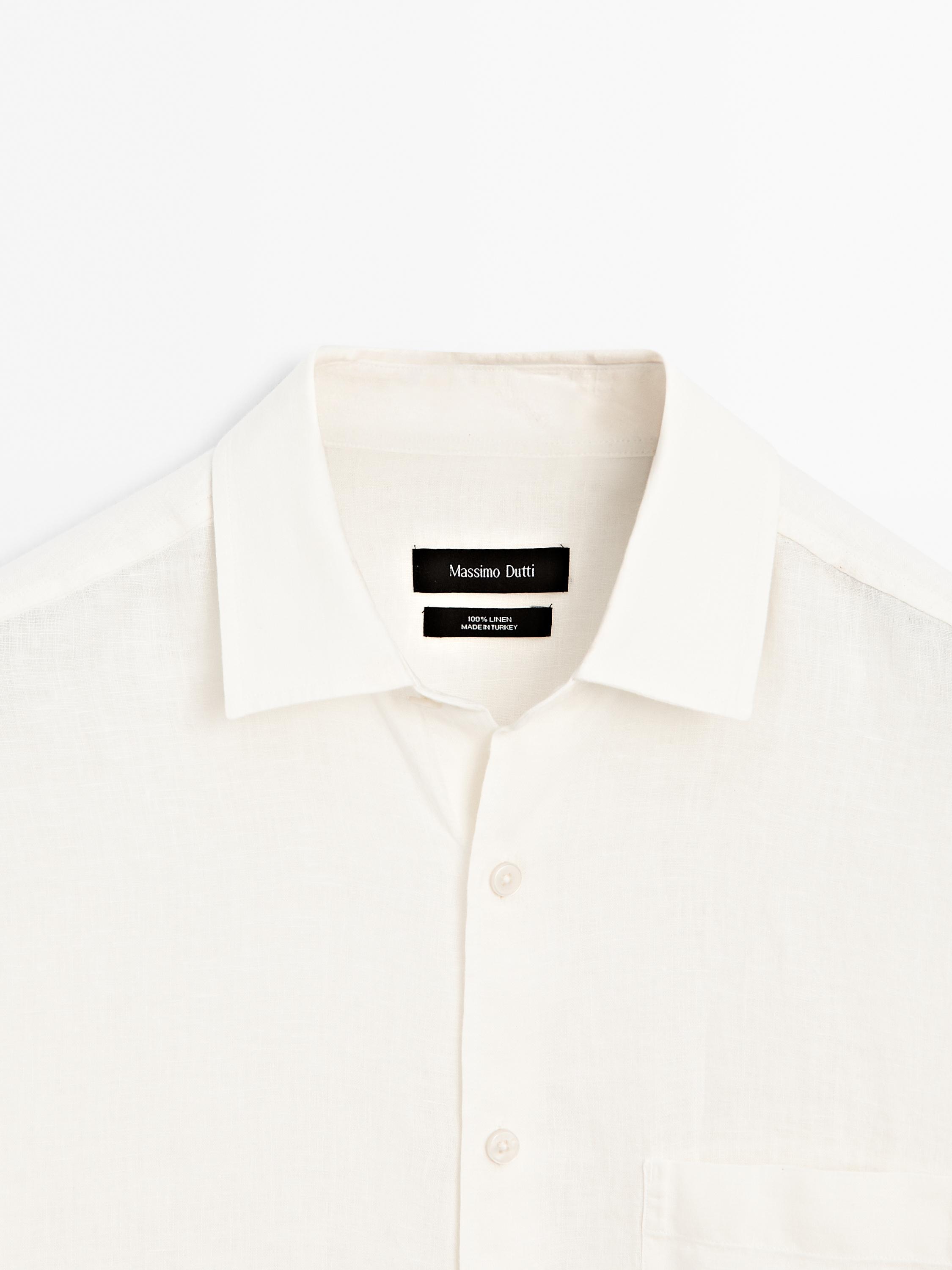 Regular fit shirt with pocket detail