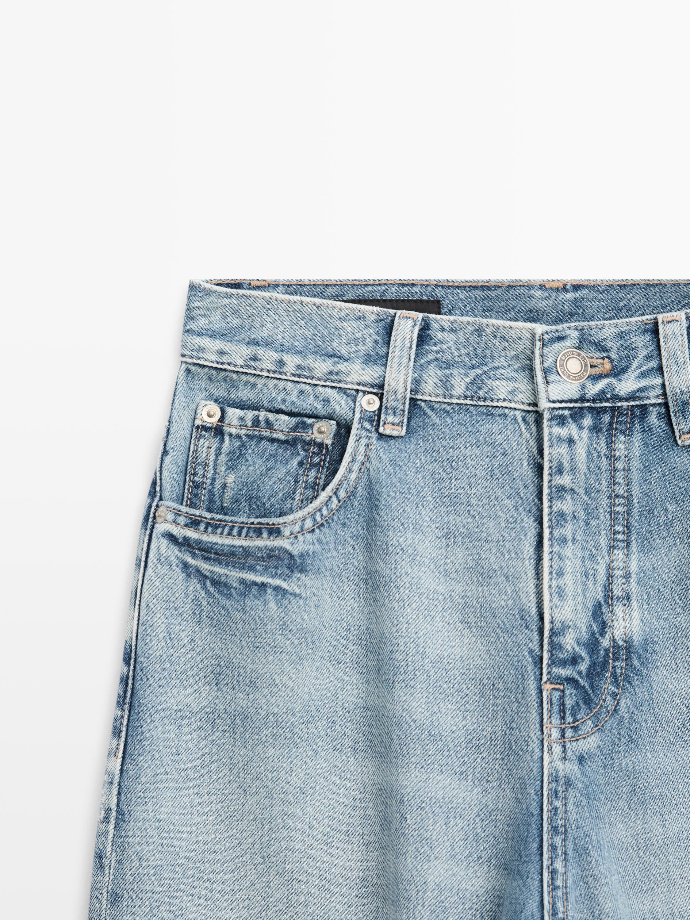 Wide-leg jeans — Light Blue