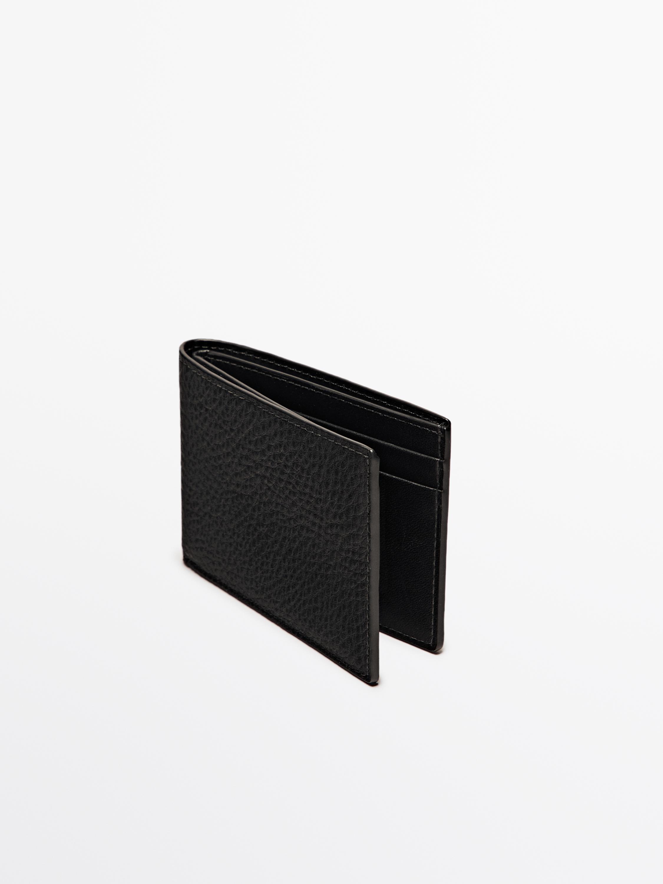 Nappa leather landscape wallet