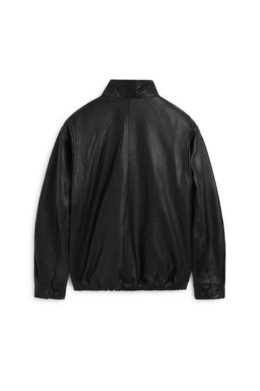 Nappa leather jacket with pocket detail - LIMITED EDITION — BLACK 7