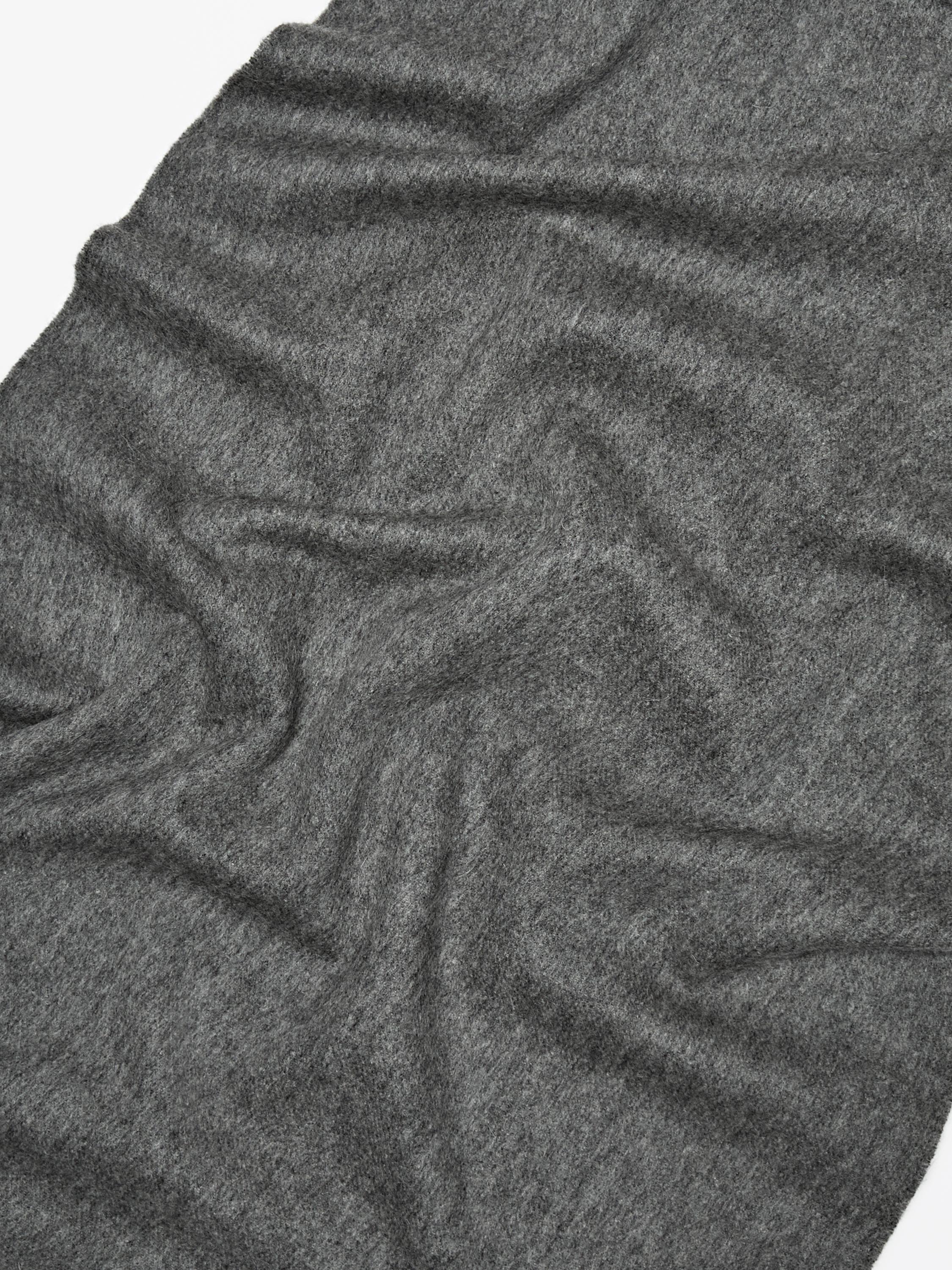 Wool blend scarf