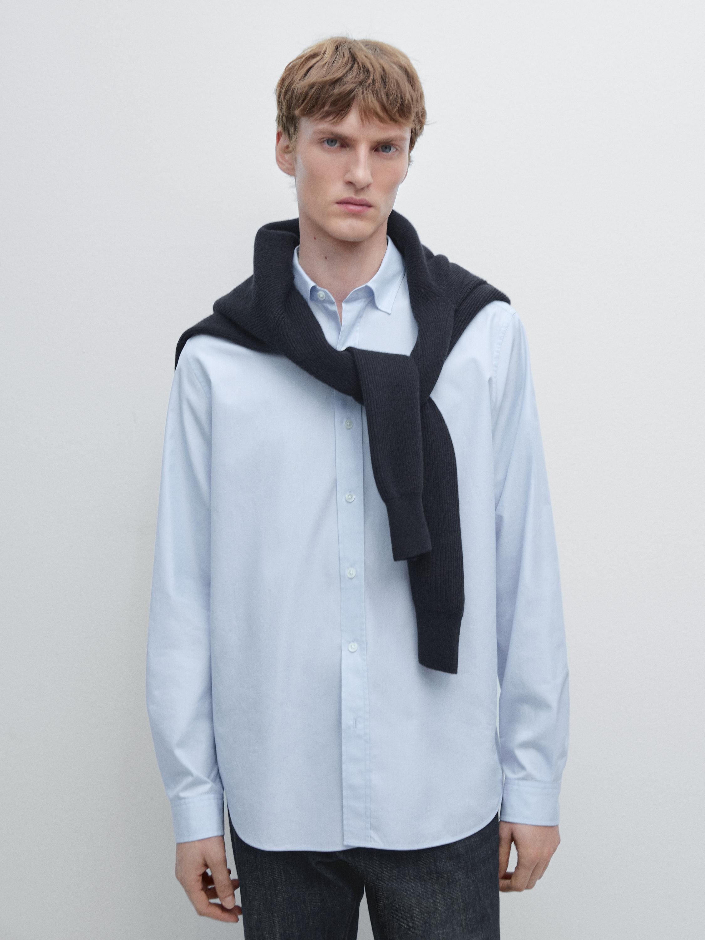 Ριγέ πουκάμισο regular fit