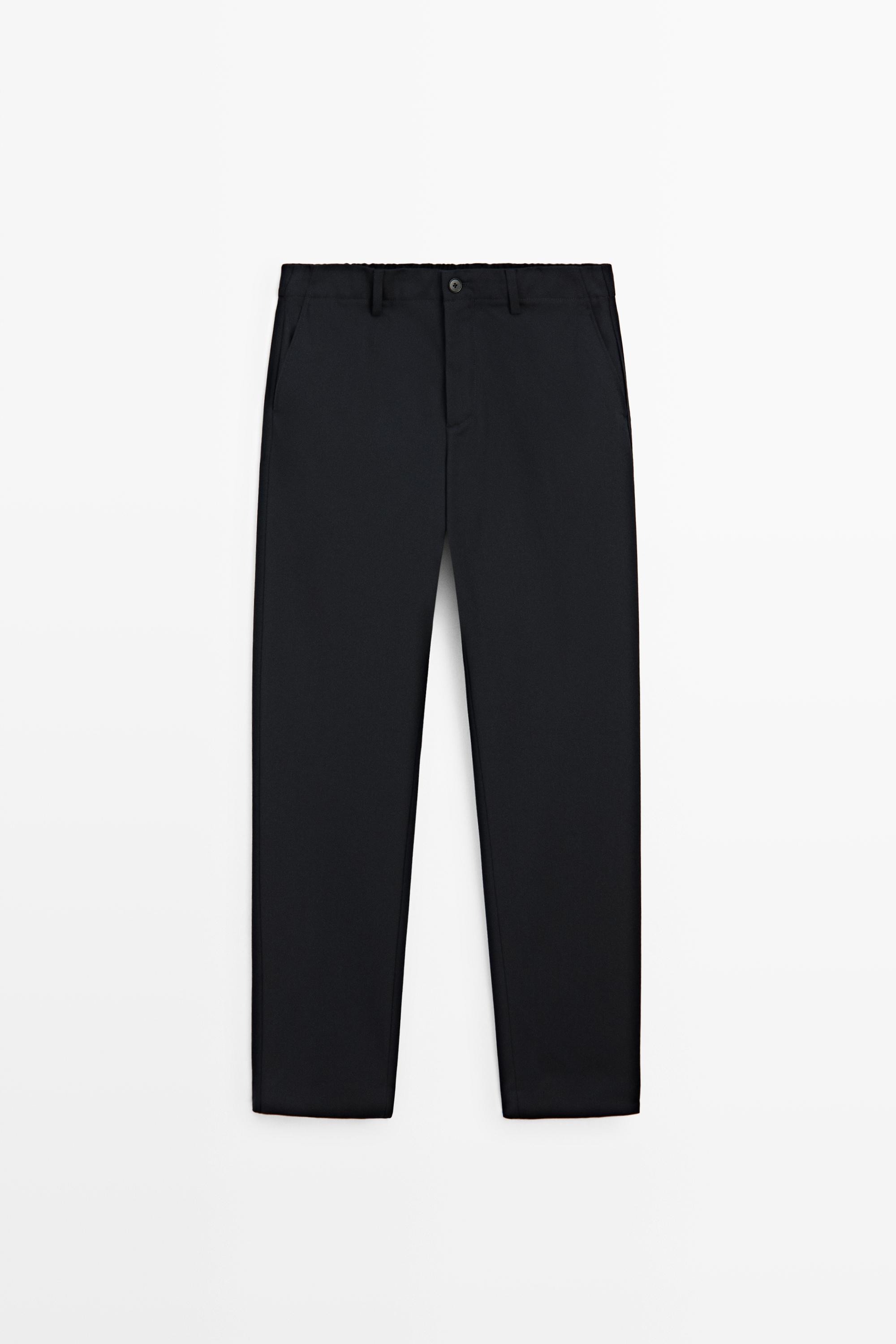 Pantalón pinzas 100% lana fría