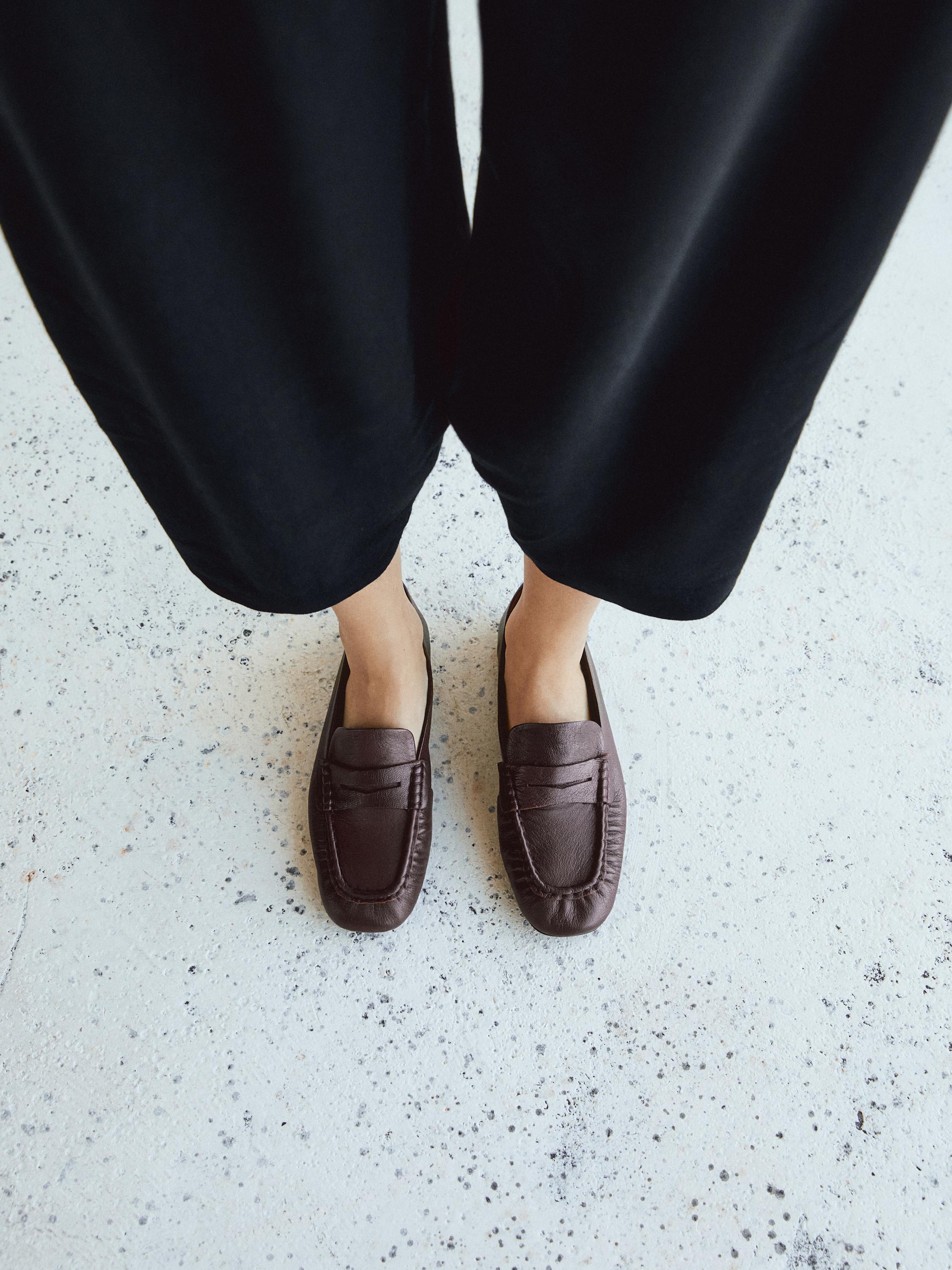 Soft penny loafers
